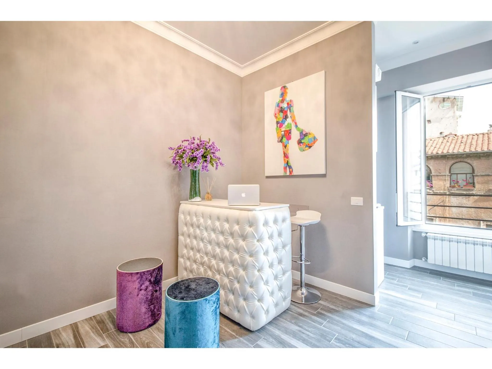 Lobby or reception in Lea Luxury Rooms