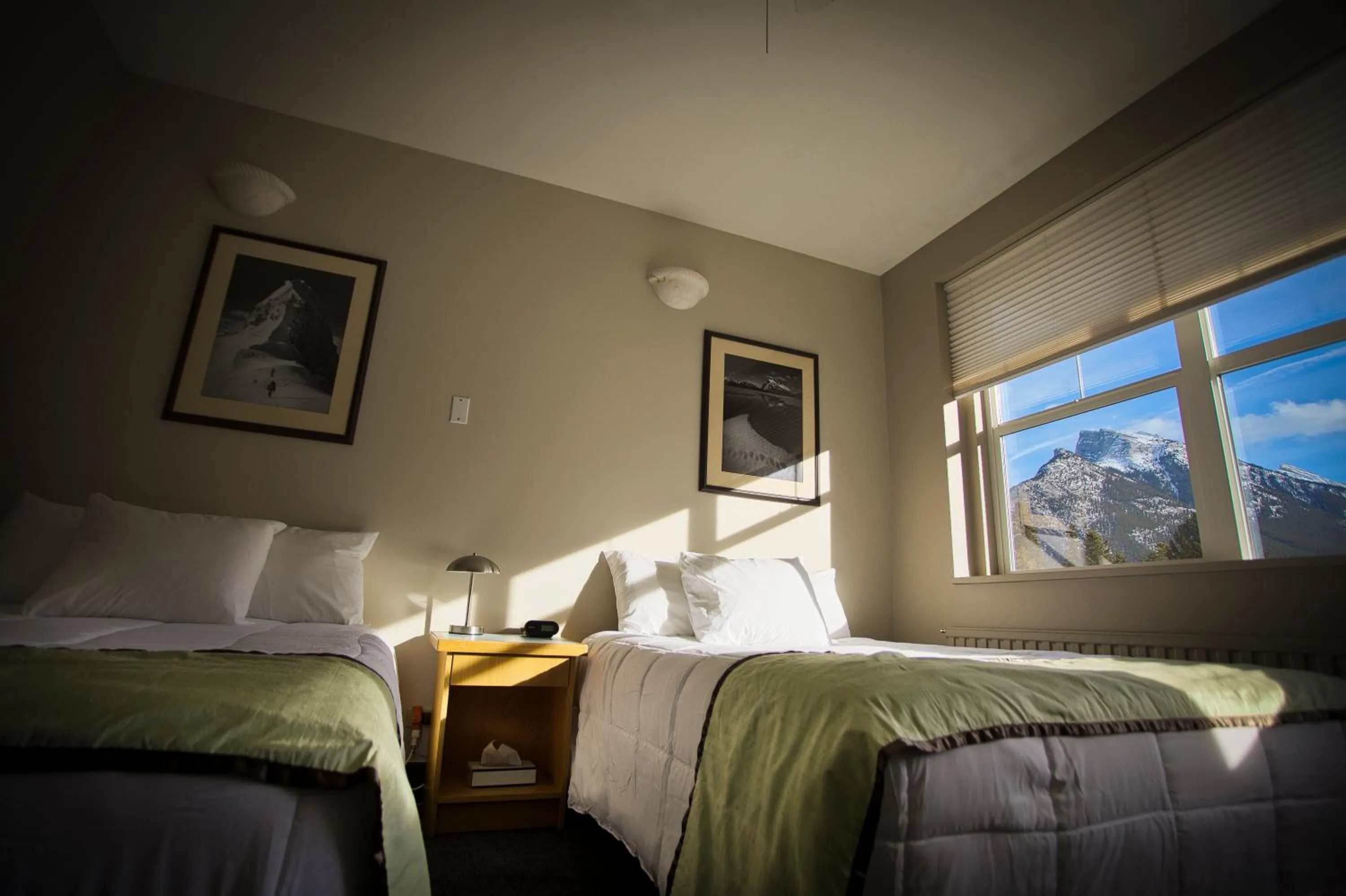 Bed in YWCA Banff Hotel