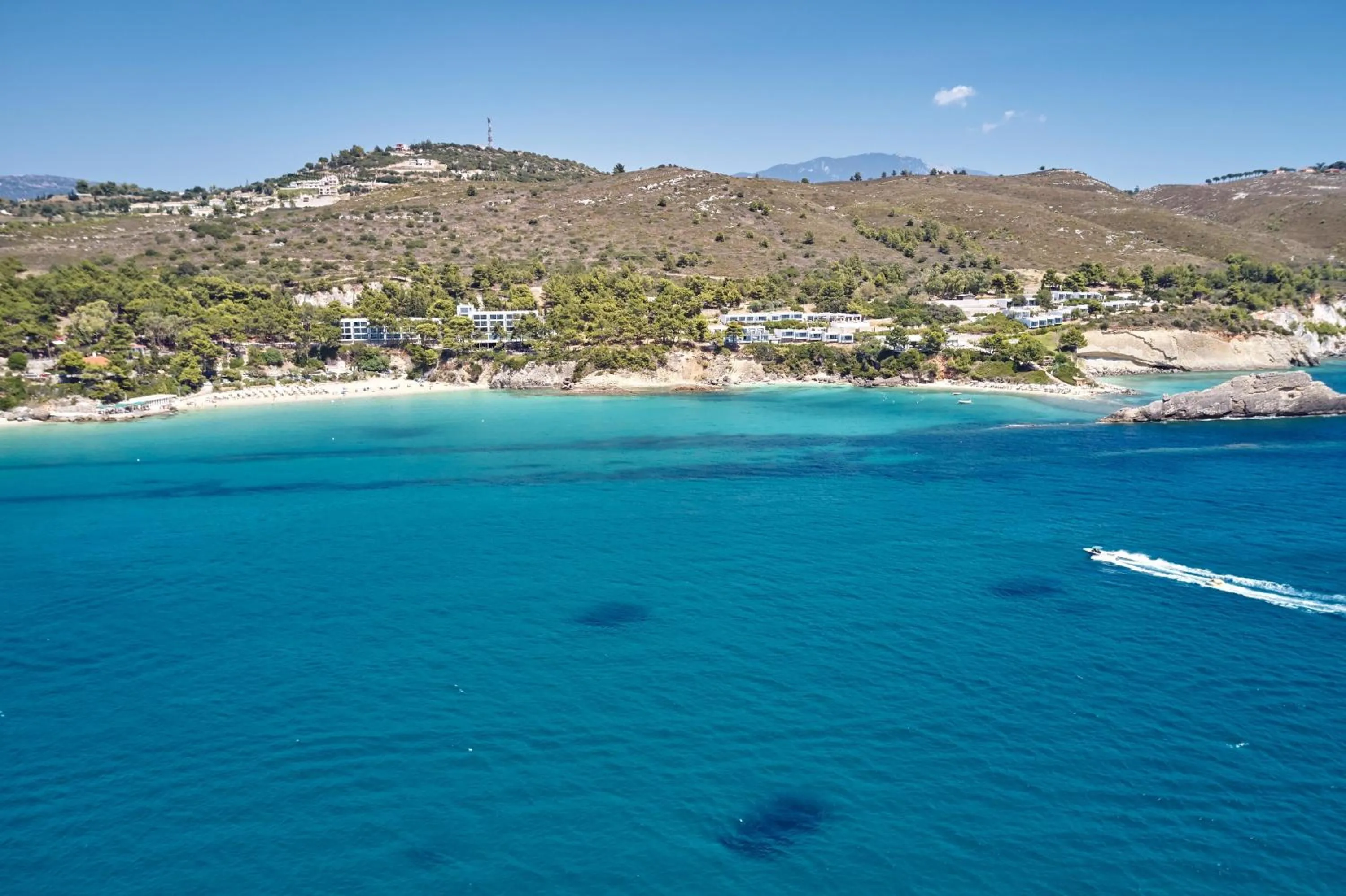 Natural landscape in White Rocks Hotel Kefalonia