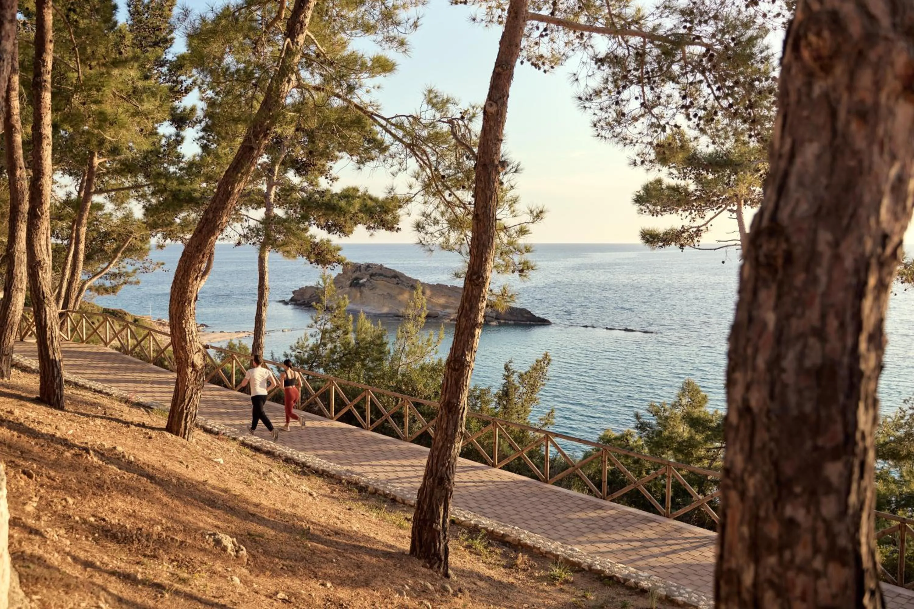 Natural landscape in White Rocks Hotel Kefalonia