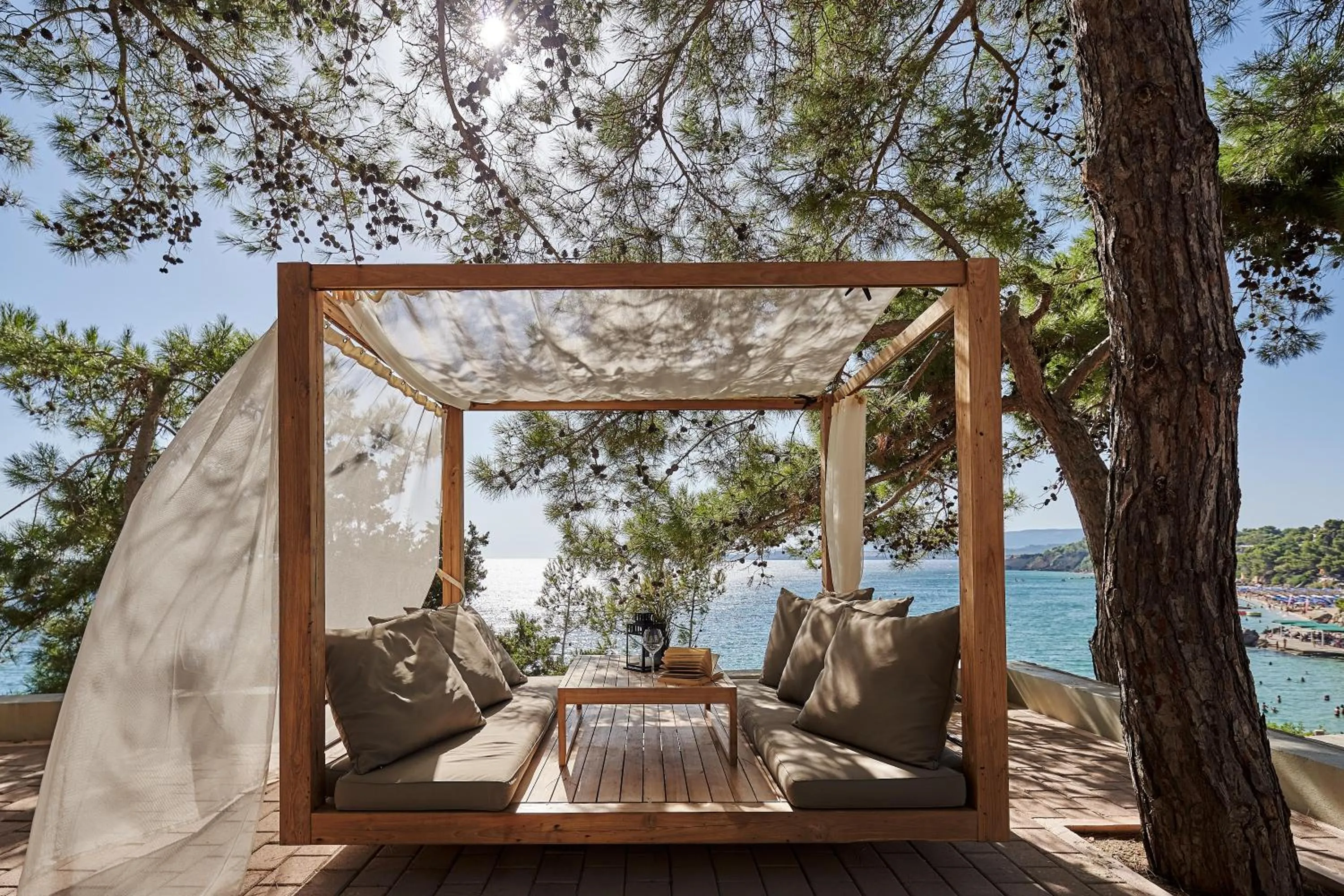 Balcony/Terrace in White Rocks Hotel Kefalonia