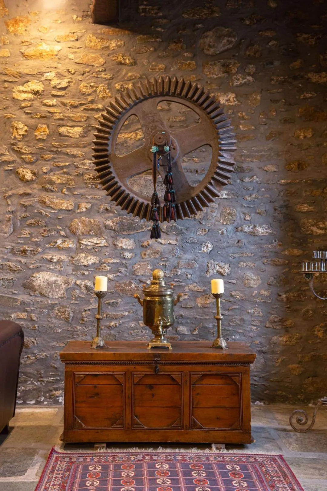 Decorative detail in Palio Eleotrivio Guesthouse