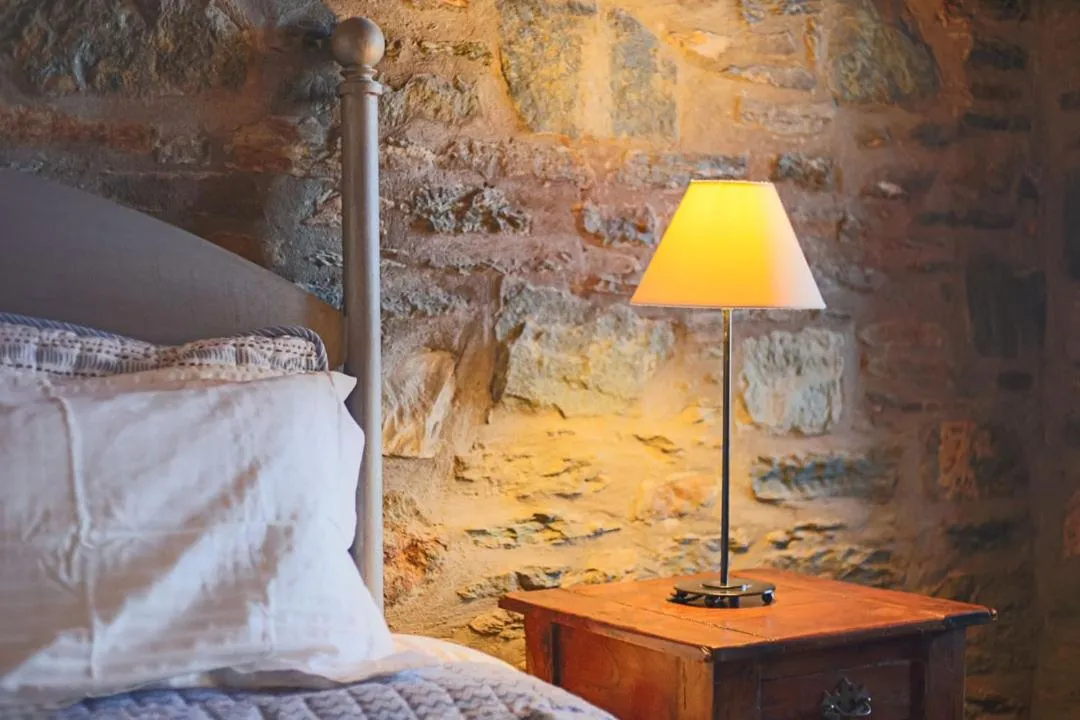 Decorative detail, Bed in Palio Eleotrivio Guesthouse