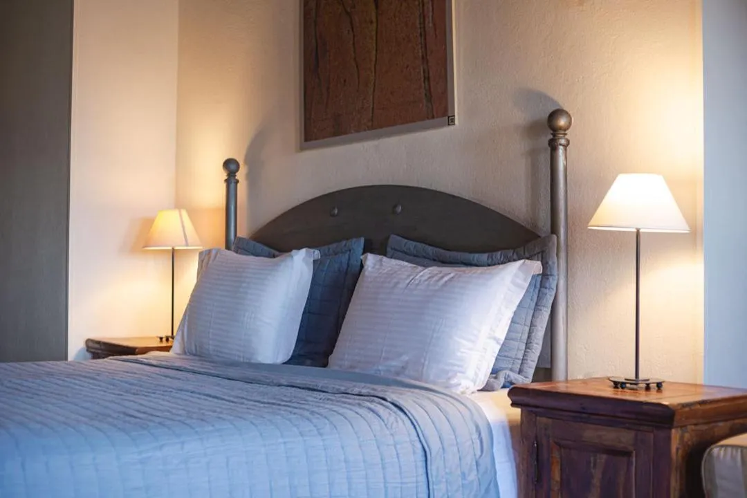 Bed in Palio Eleotrivio Guesthouse