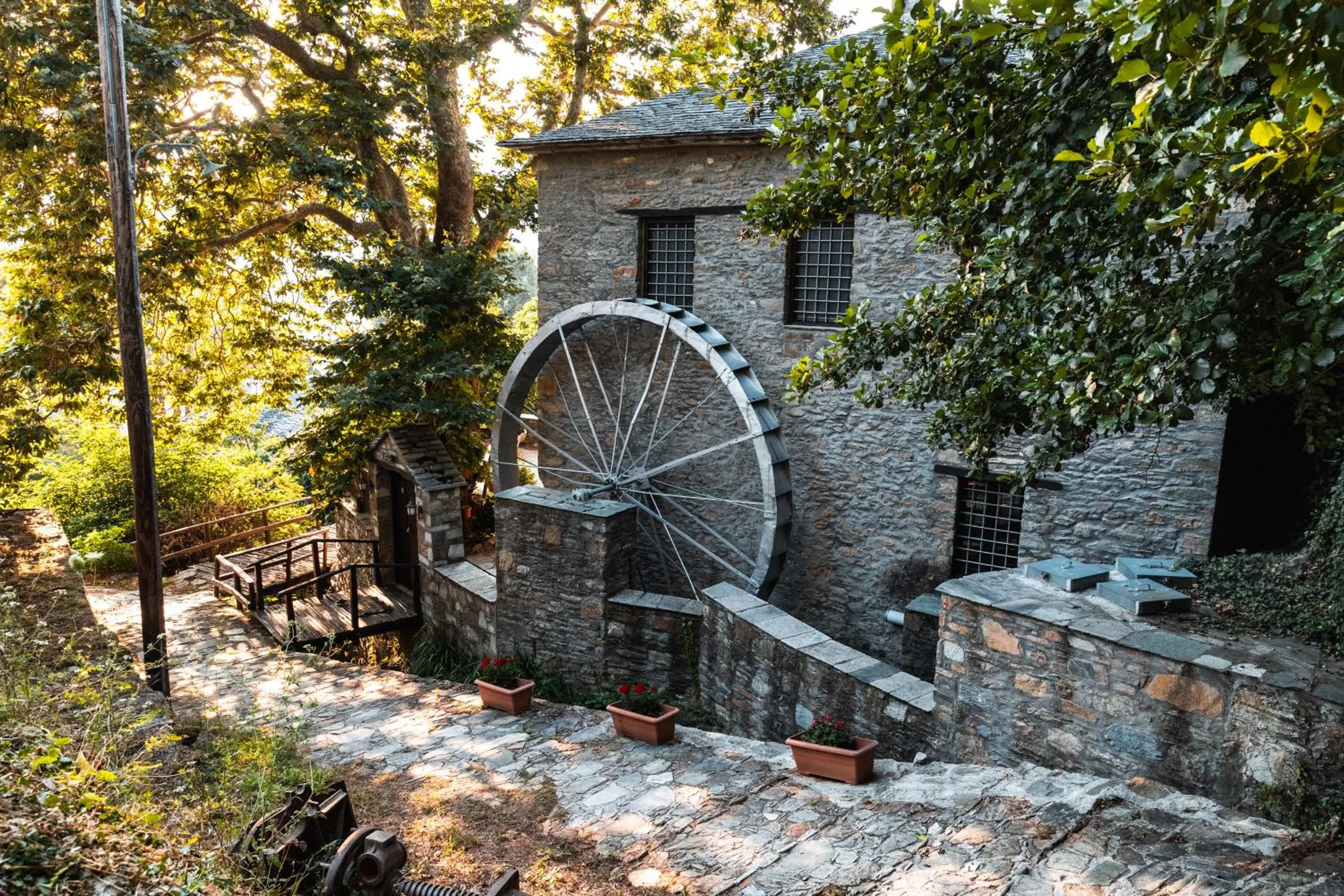 Property building in Palio Eleotrivio Guesthouse