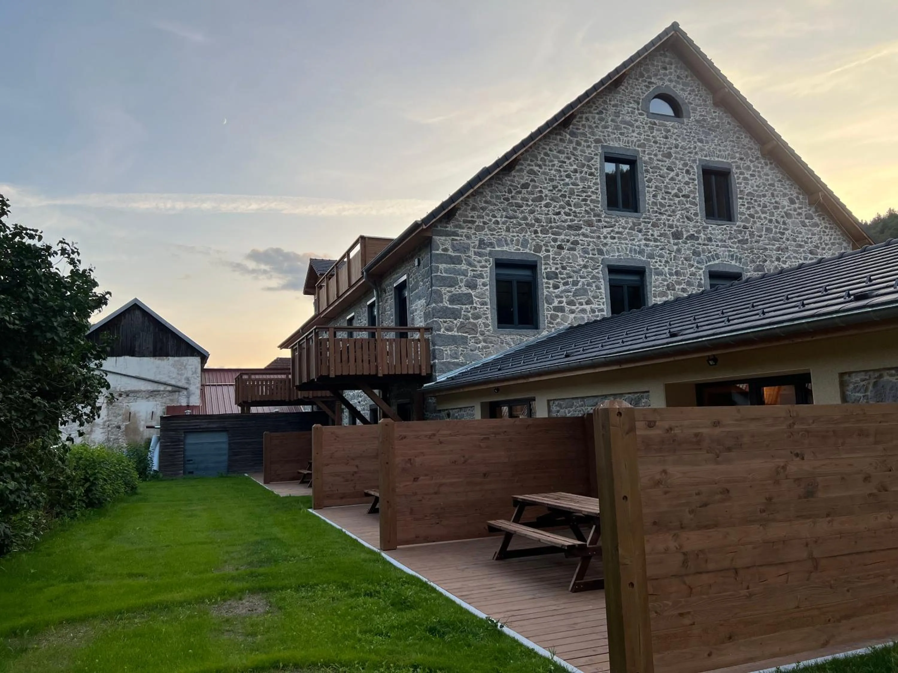 View (from property/room) in Gite Roche Des Ducs avec Piscine toute l'année, Spa, Sauna, Hammam