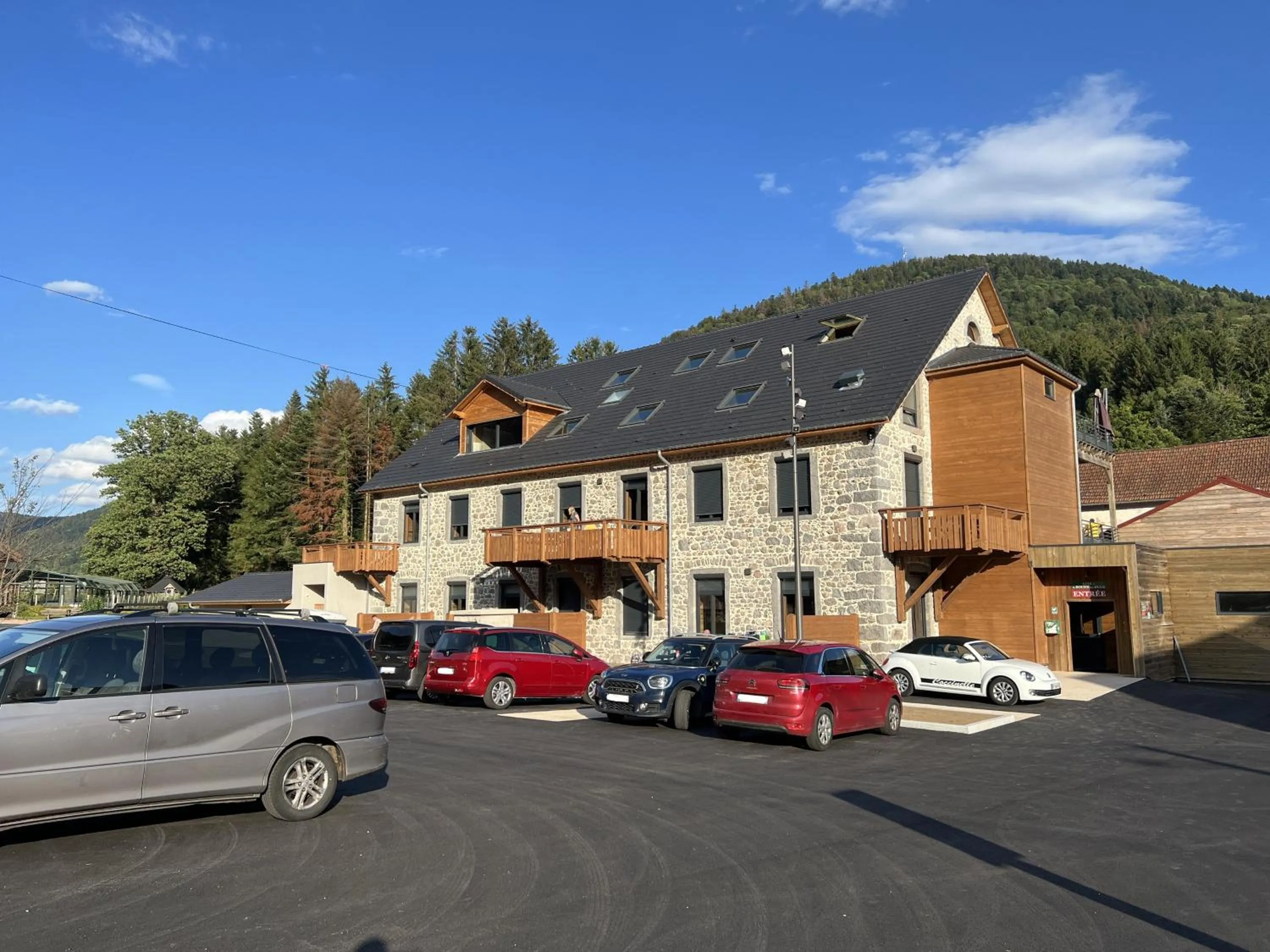 View (from property/room) in Gite Roche Des Ducs avec Piscine toute l'année, Spa, Sauna, Hammam