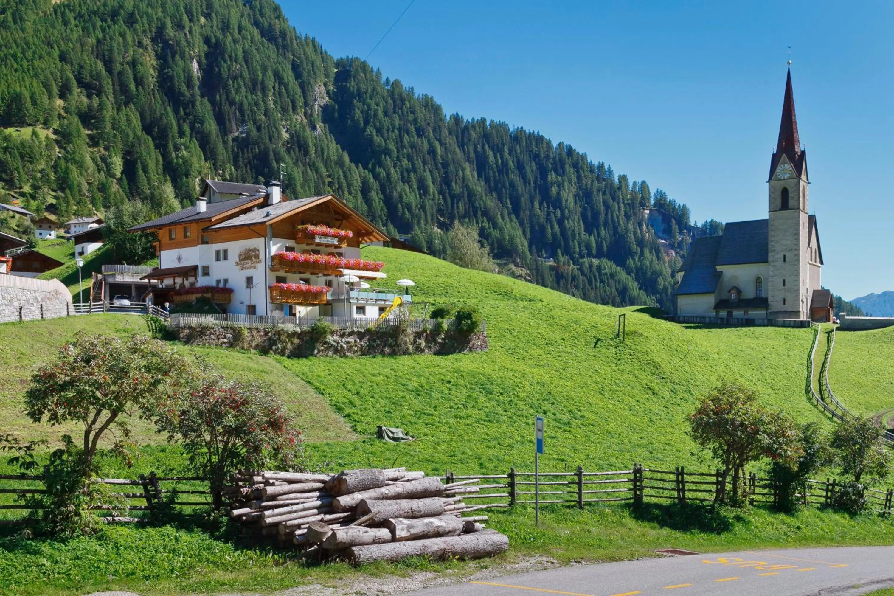 Property building in Gasthof Trausberg