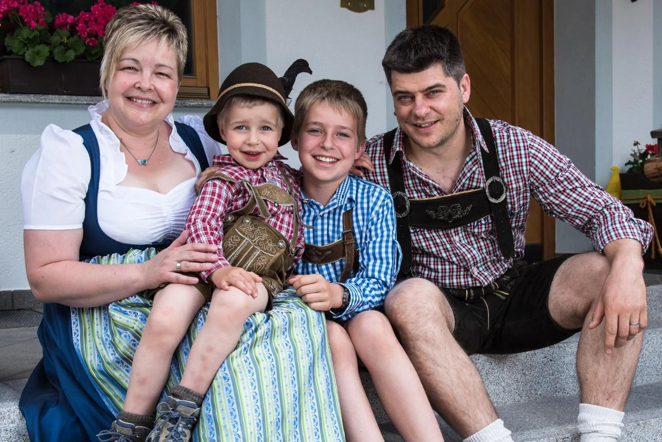 Family in Gasthof Trausberg