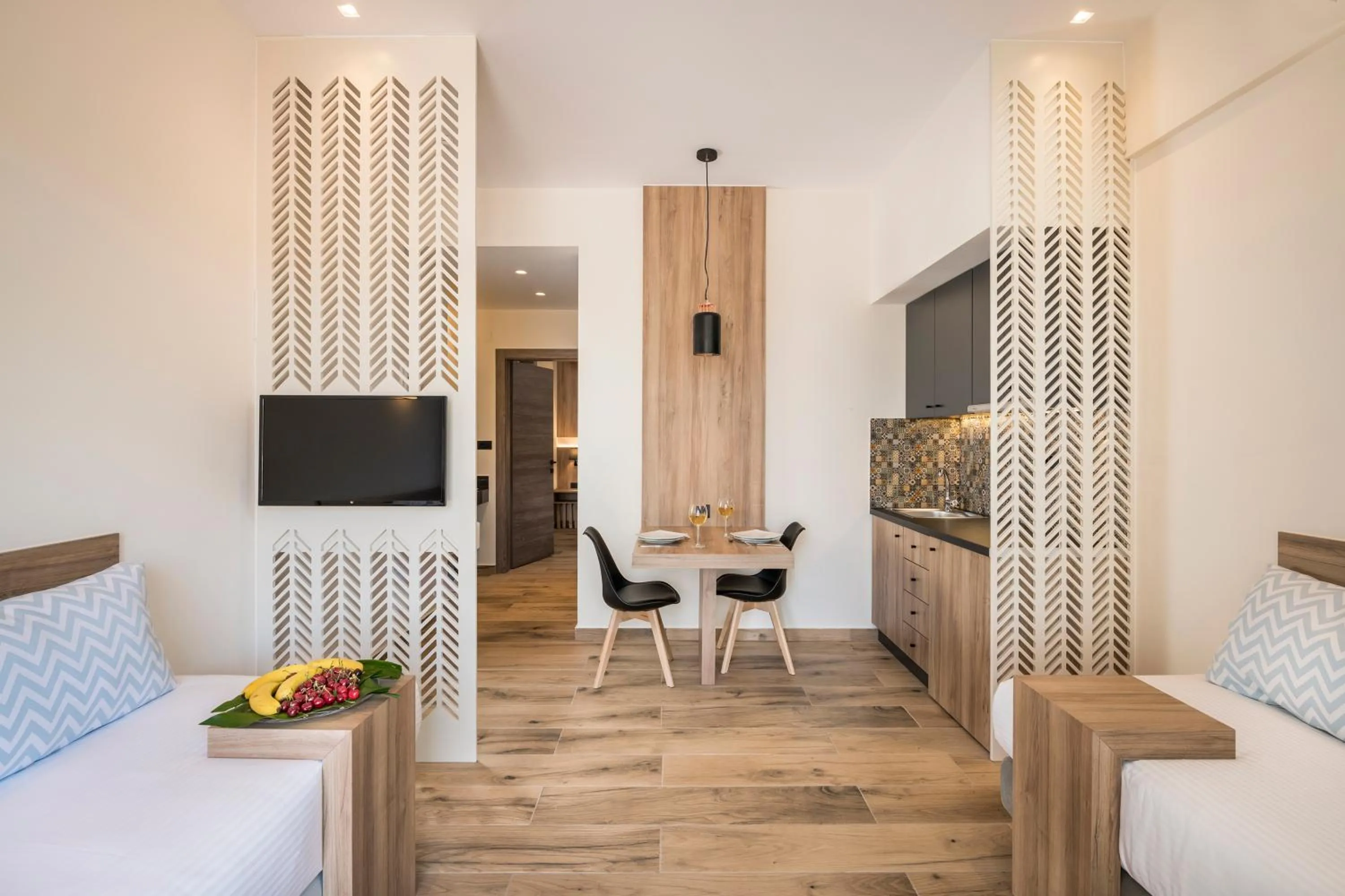 Dining area in Sea & City Apartments