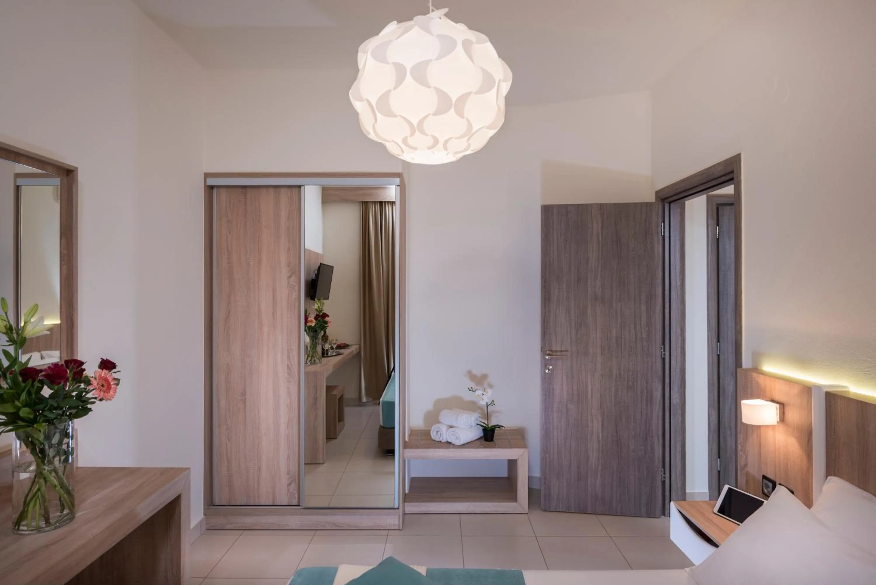 Bedroom, Bed in Sea & City Apartments