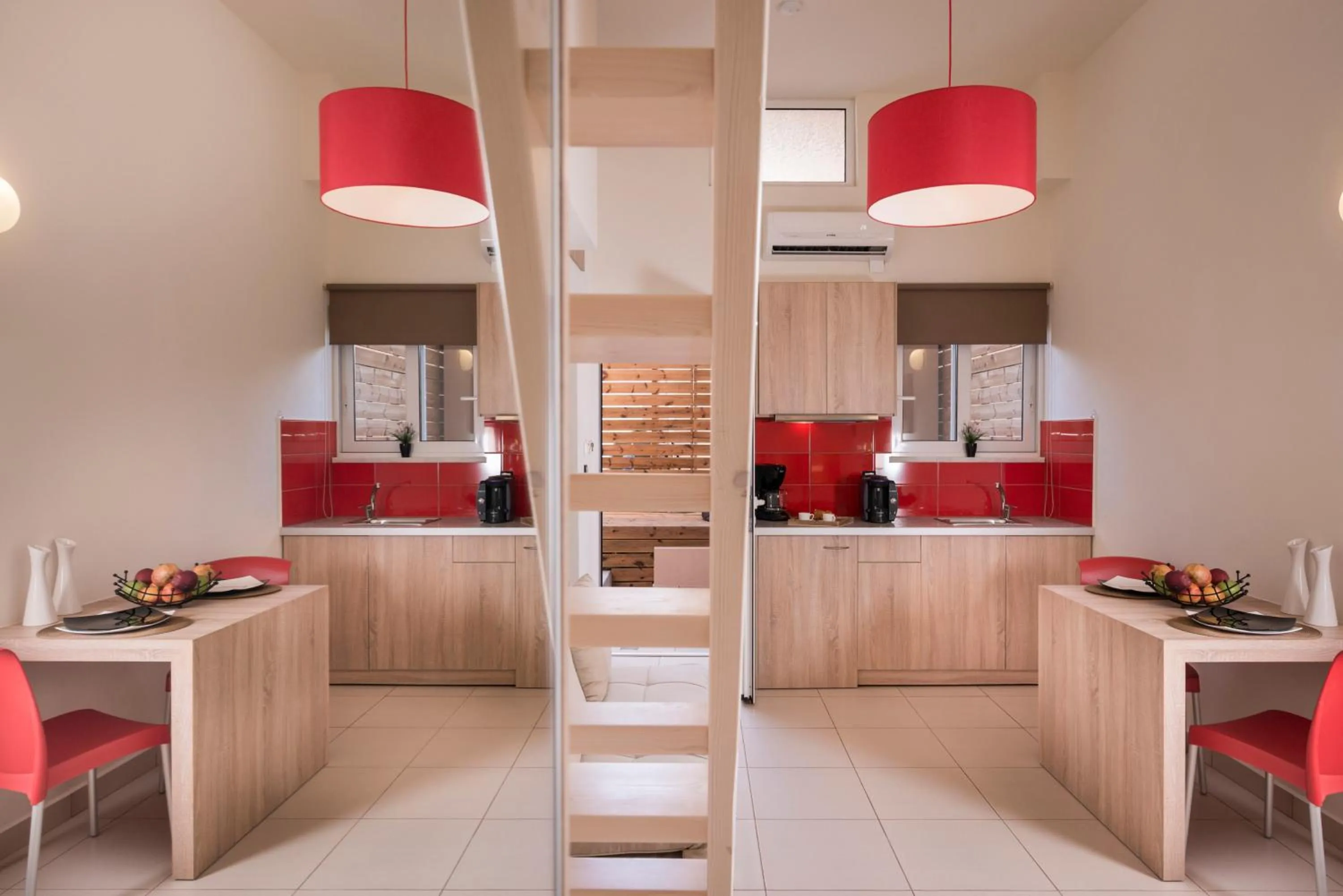 Kitchen or kitchenette in Sea & City Apartments