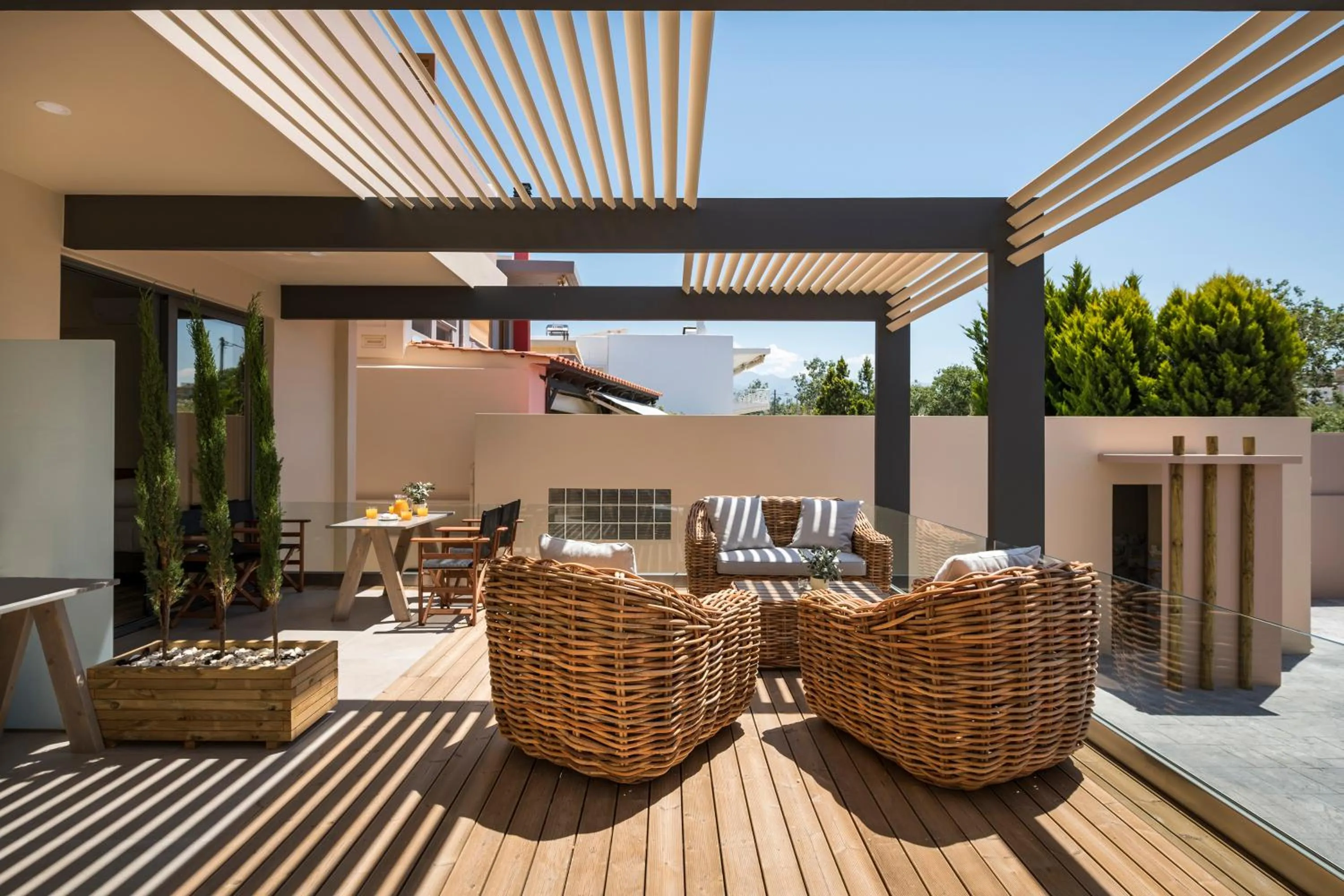 Patio in Sea & City Apartments