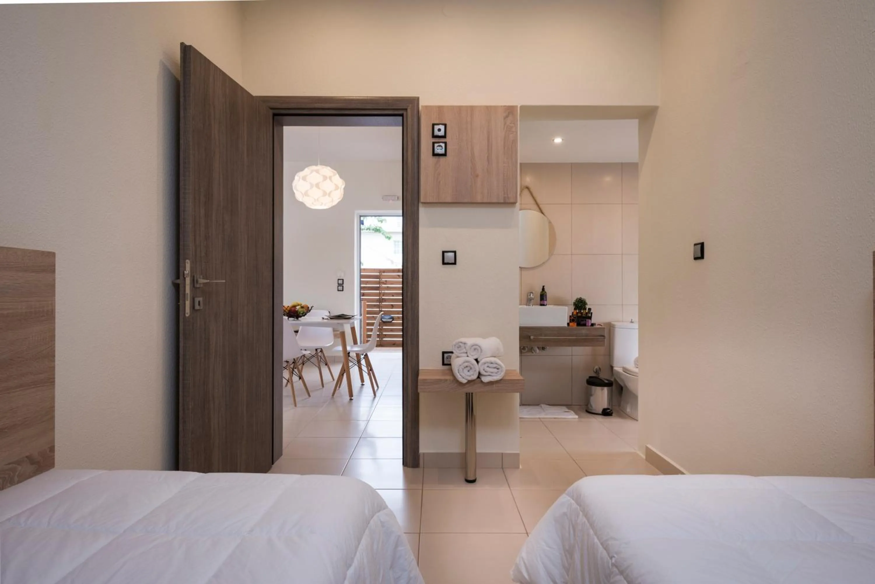 Bedroom, Bed in Sea & City Apartments