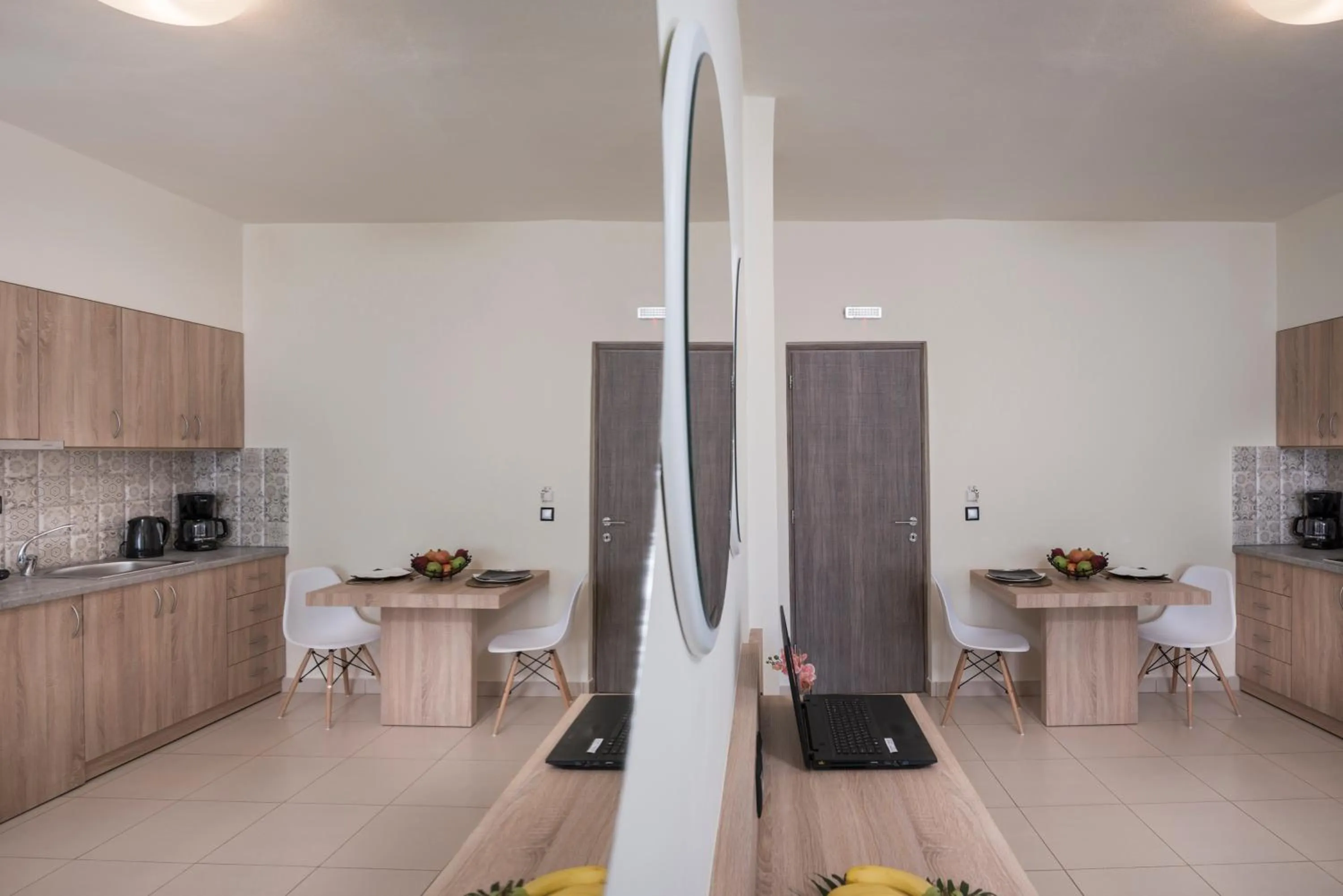 Kitchen or kitchenette in Sea & City Apartments