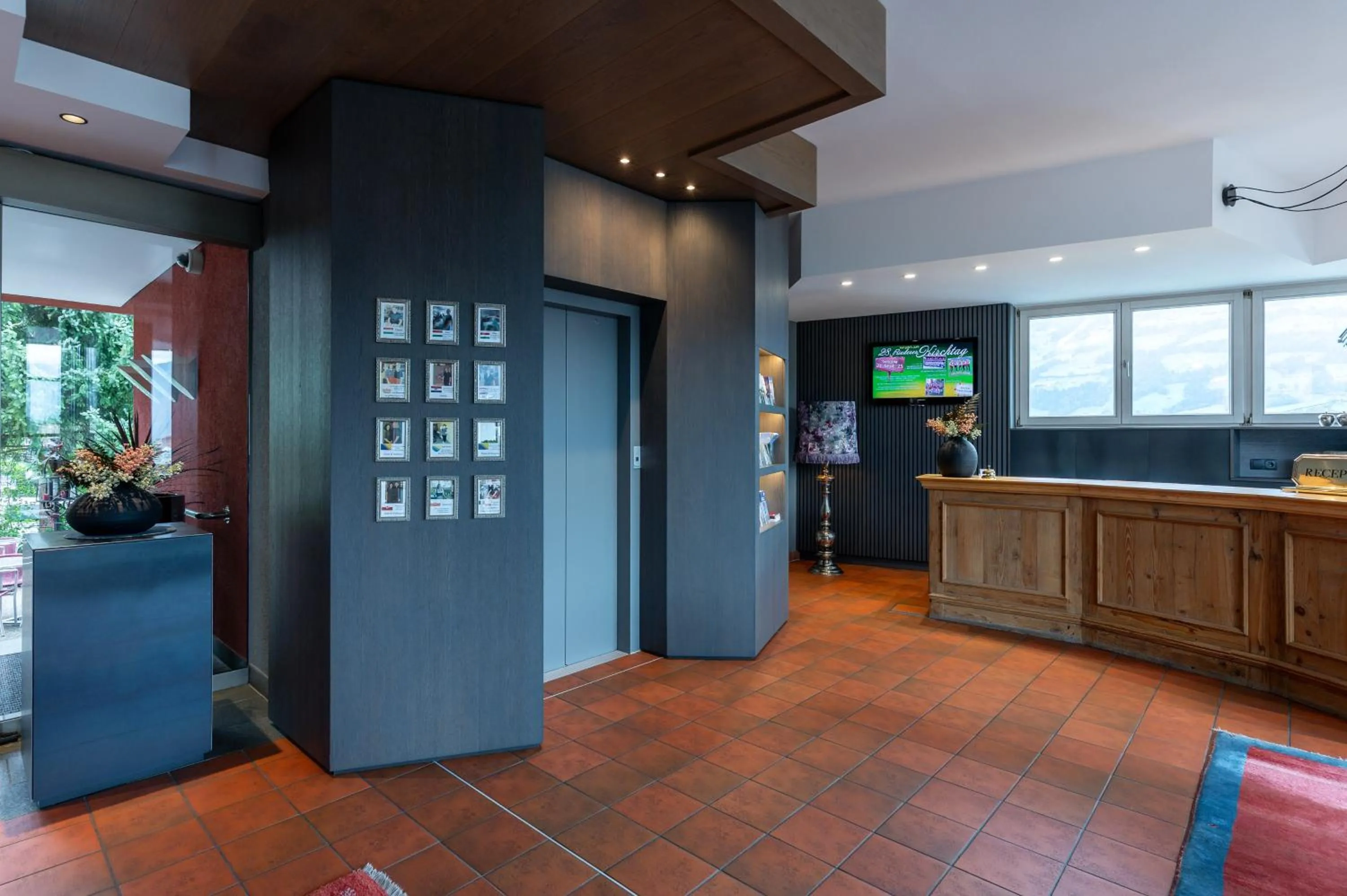 Lobby or reception in Hotel Bruno