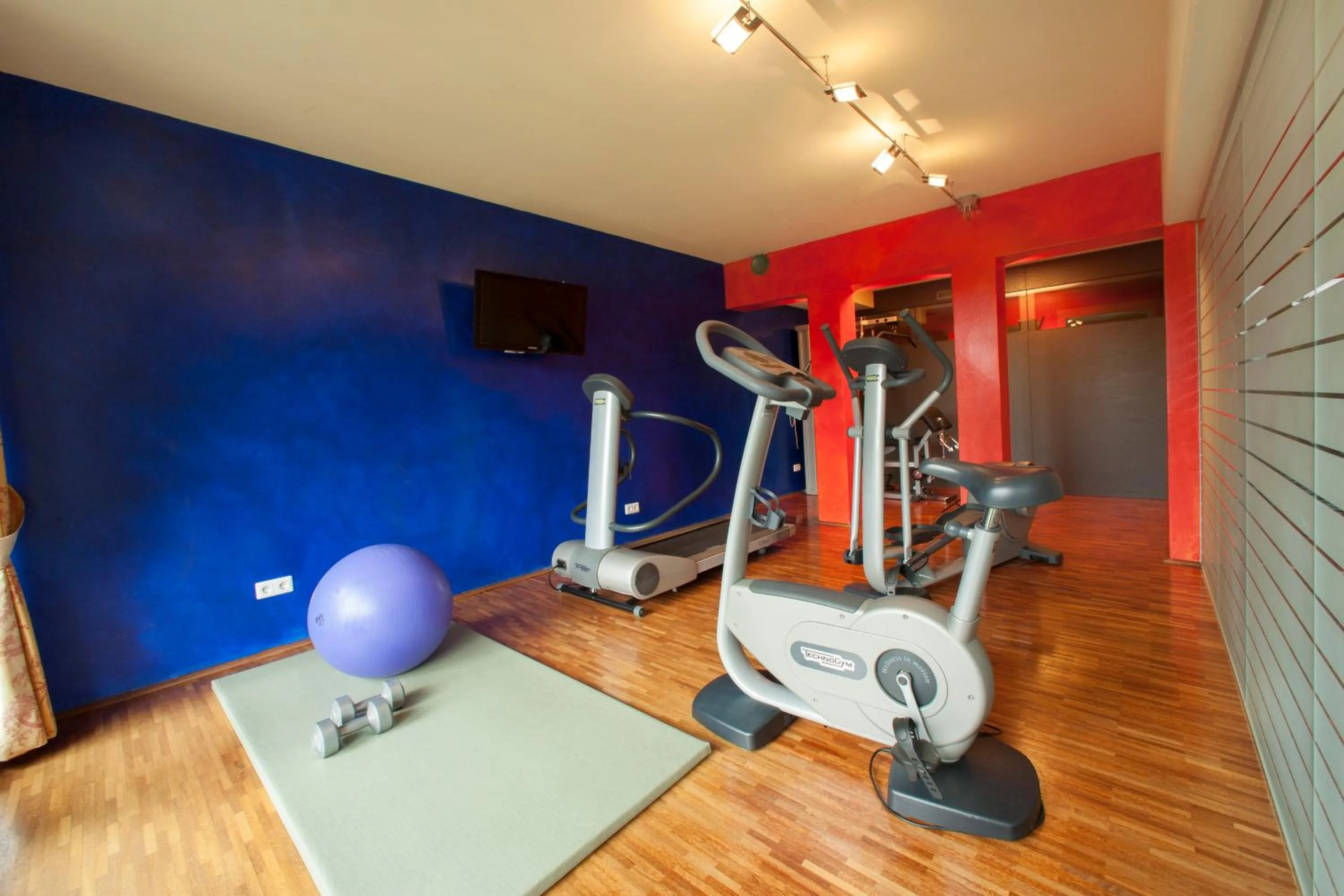 Fitness centre/facilities in Hotel Bruno