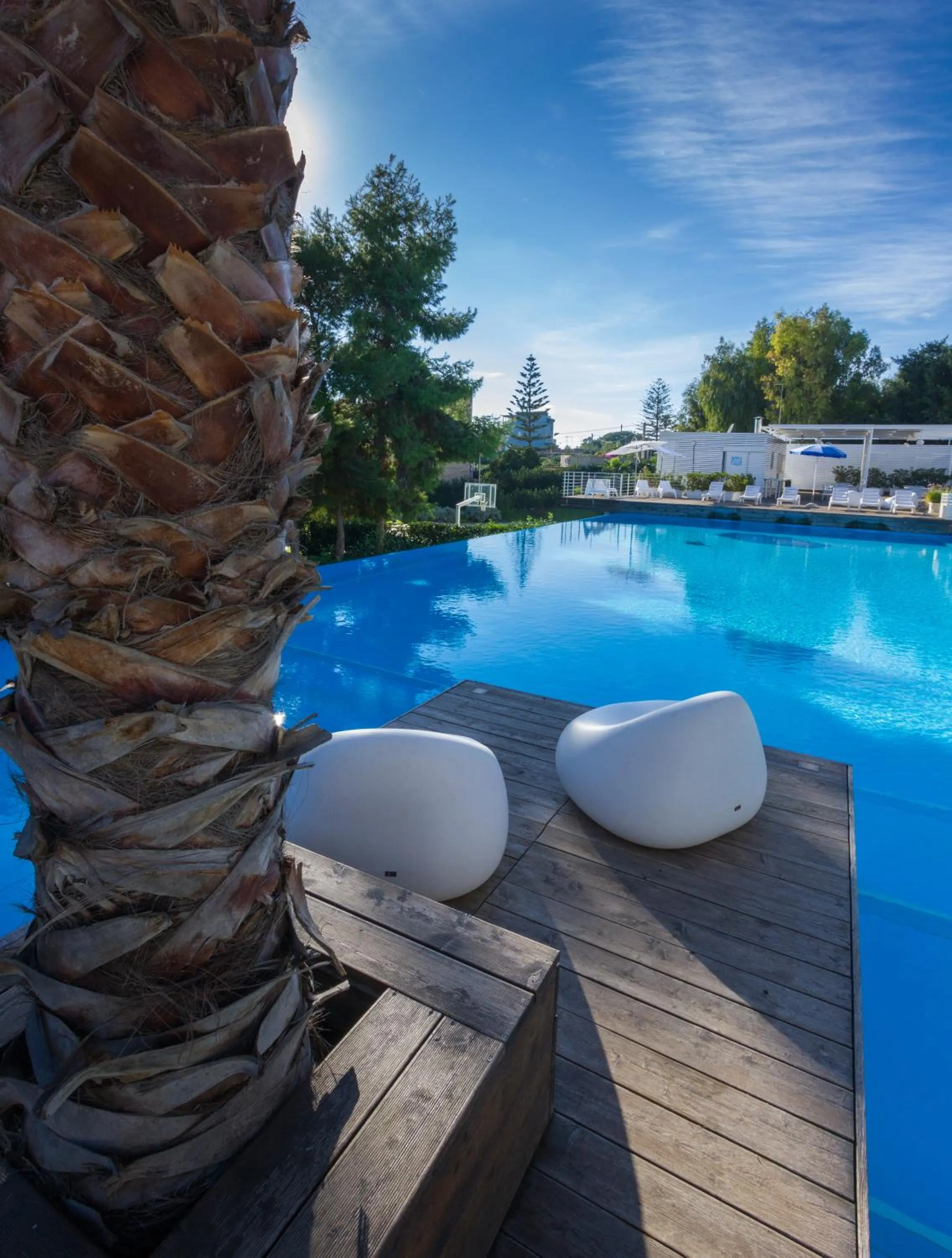 Pool view in Kamena Residence