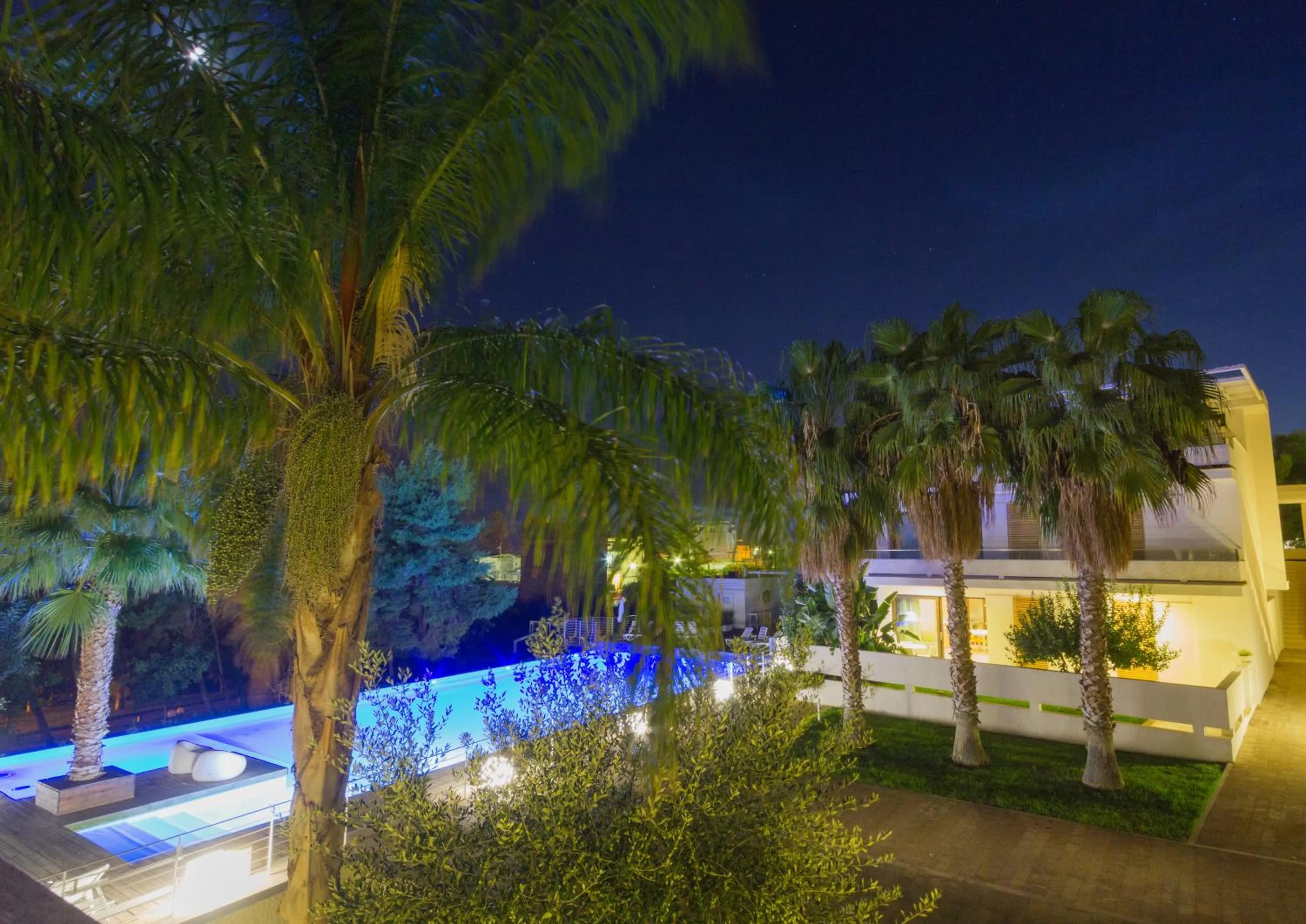 Pool view in Kamena Residence