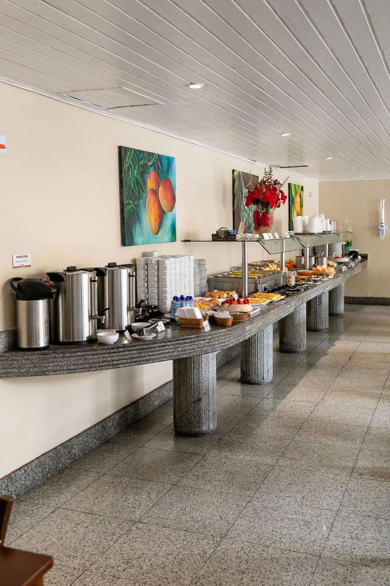 Buffet breakfast in Yak Beach Hotel Natal