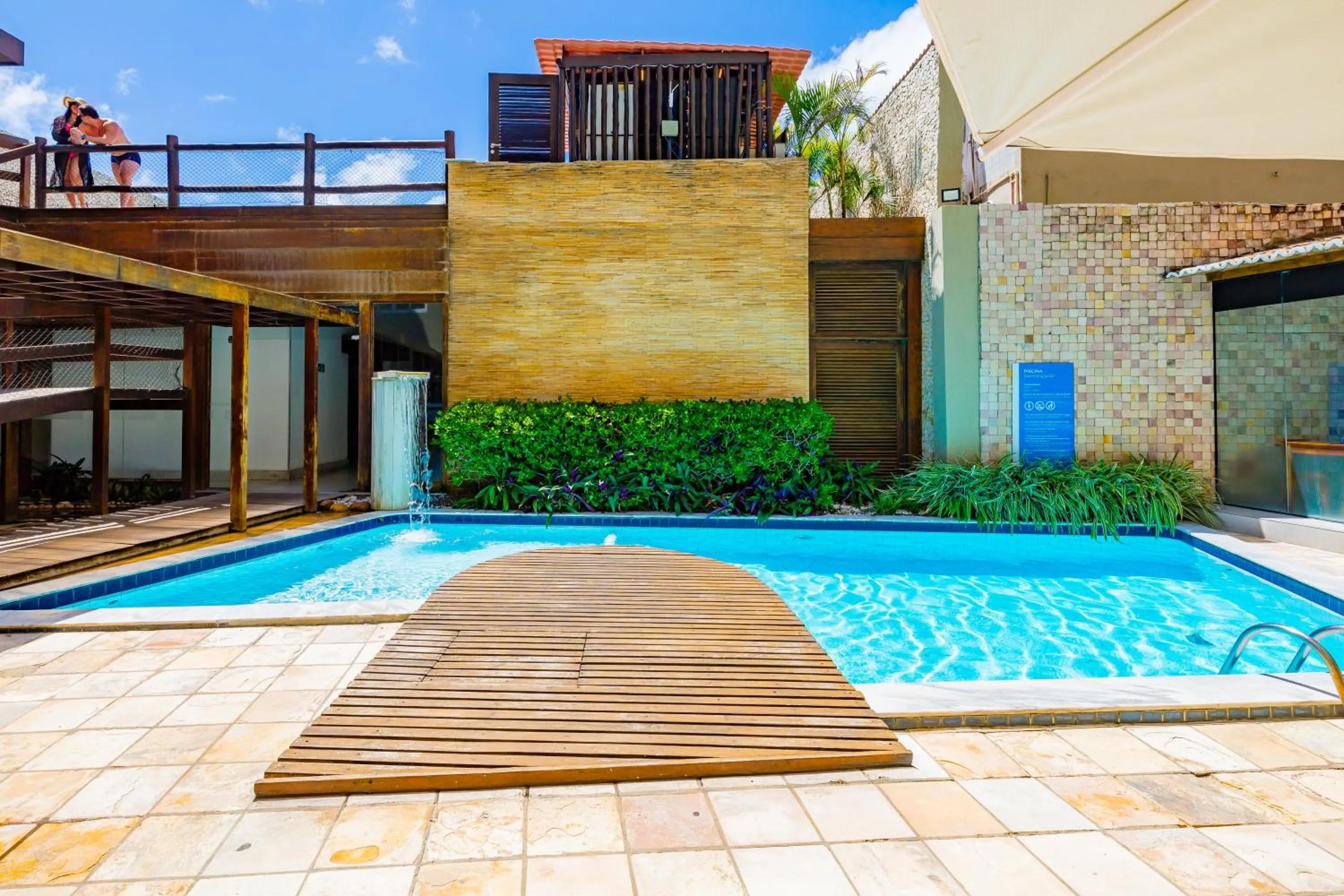 Swimming pool in Yak Beach Hotel Natal