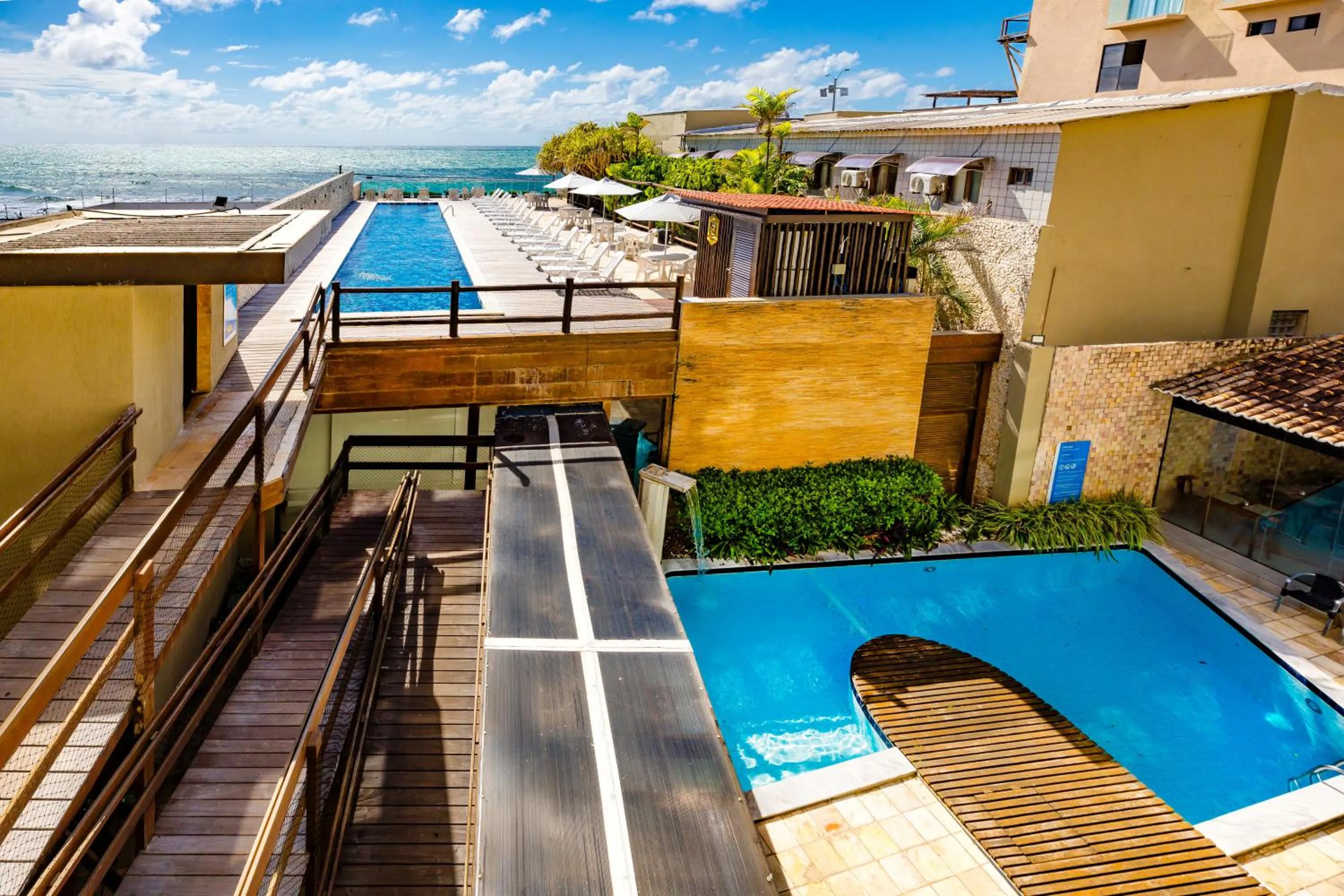 Pool view in Yak Beach Hotel Natal
