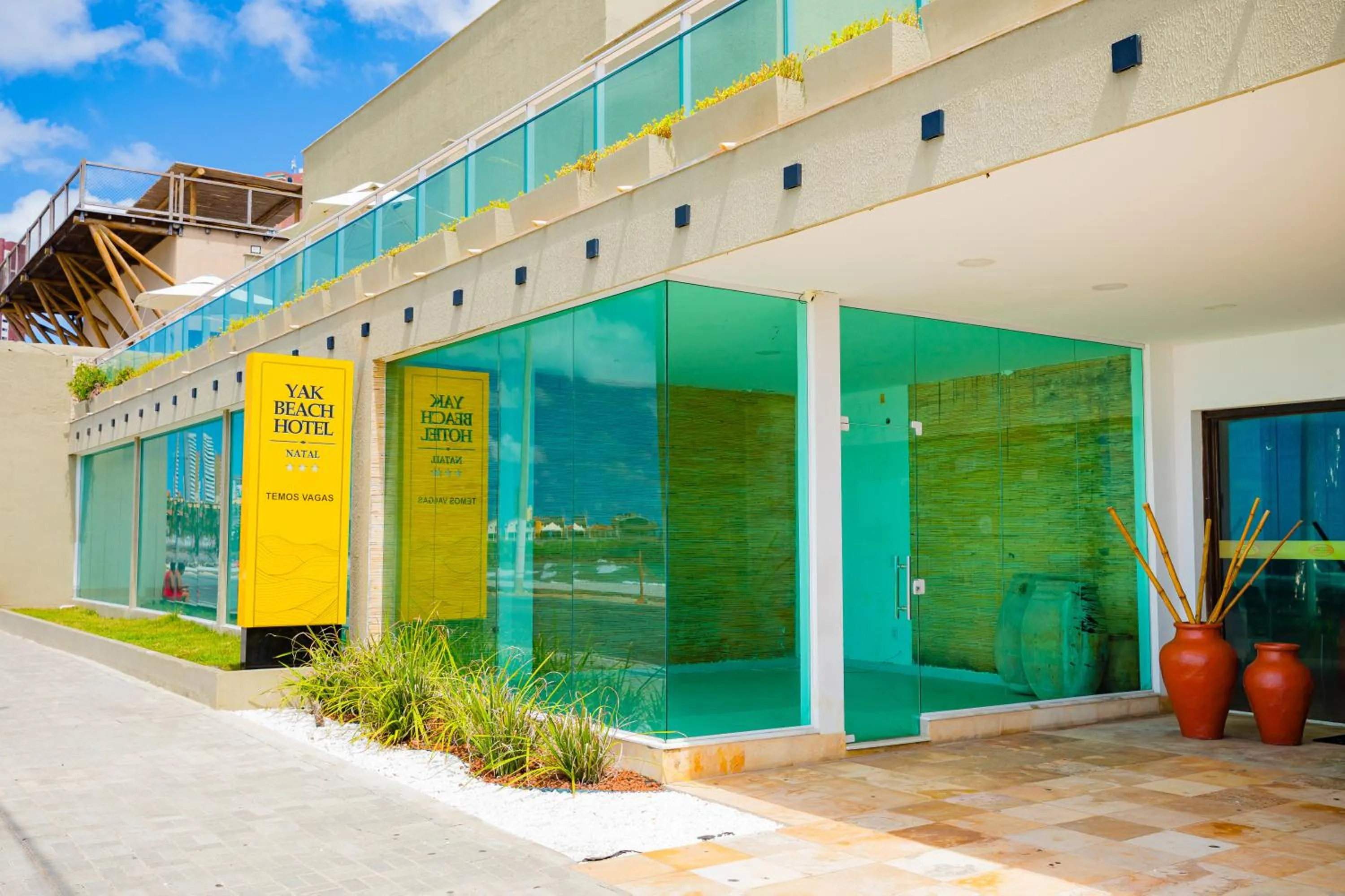 Facade/entrance in Yak Beach Hotel Natal