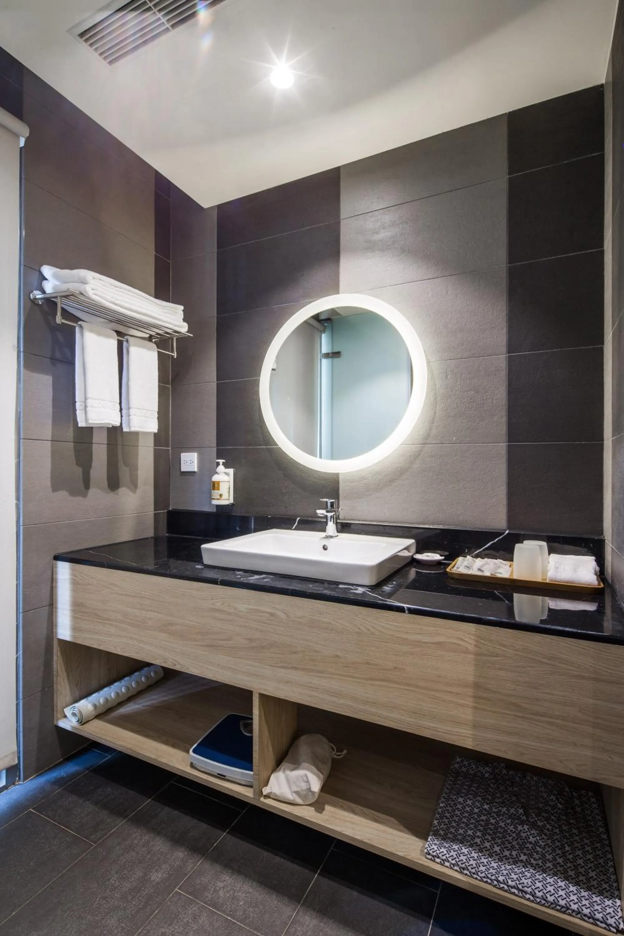 Bathroom in Sun Dialogue Hotel-By Cosmos Creation