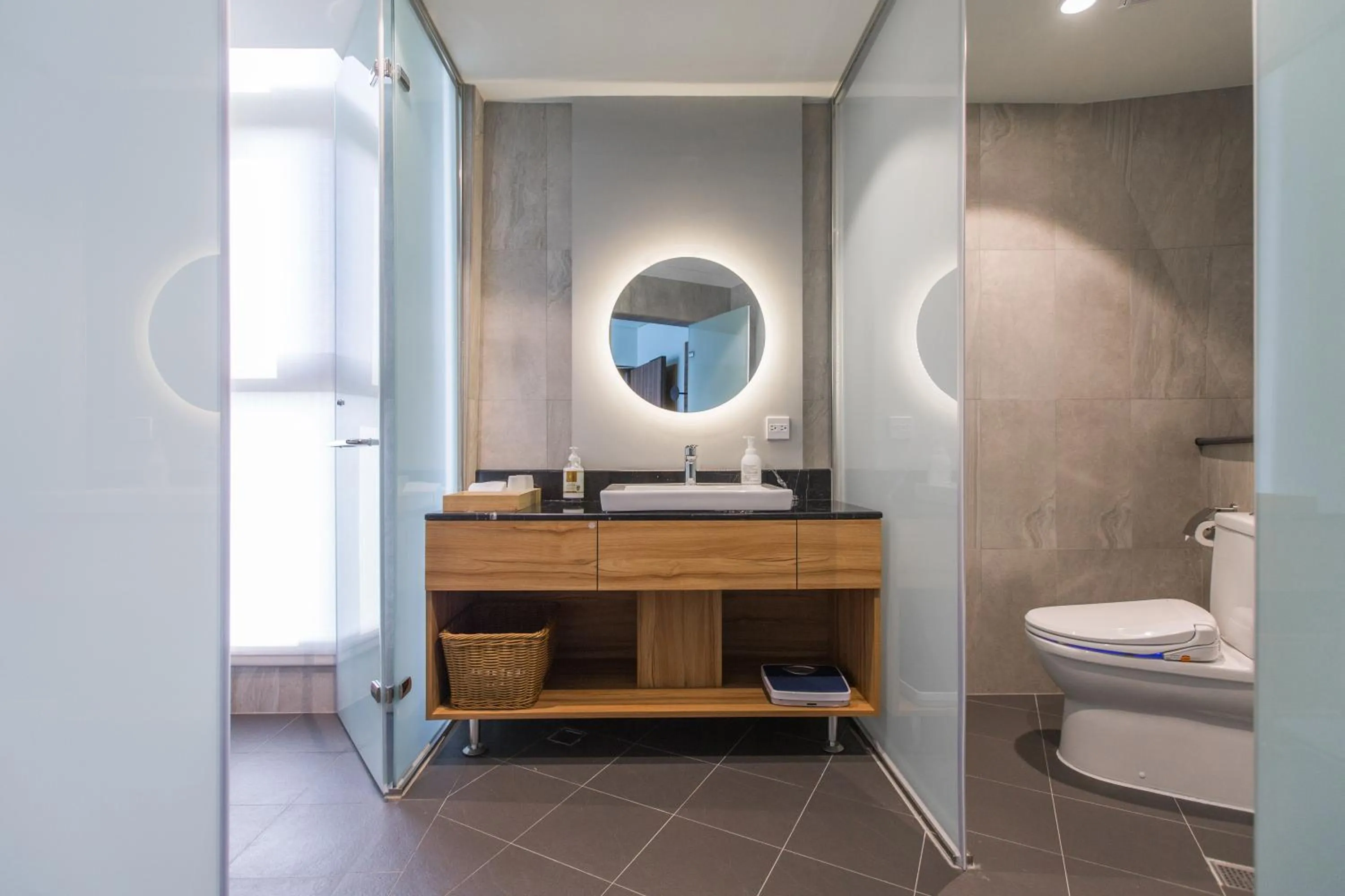 Bathroom in Sun Dialogue Hotel-By Cosmos Creation