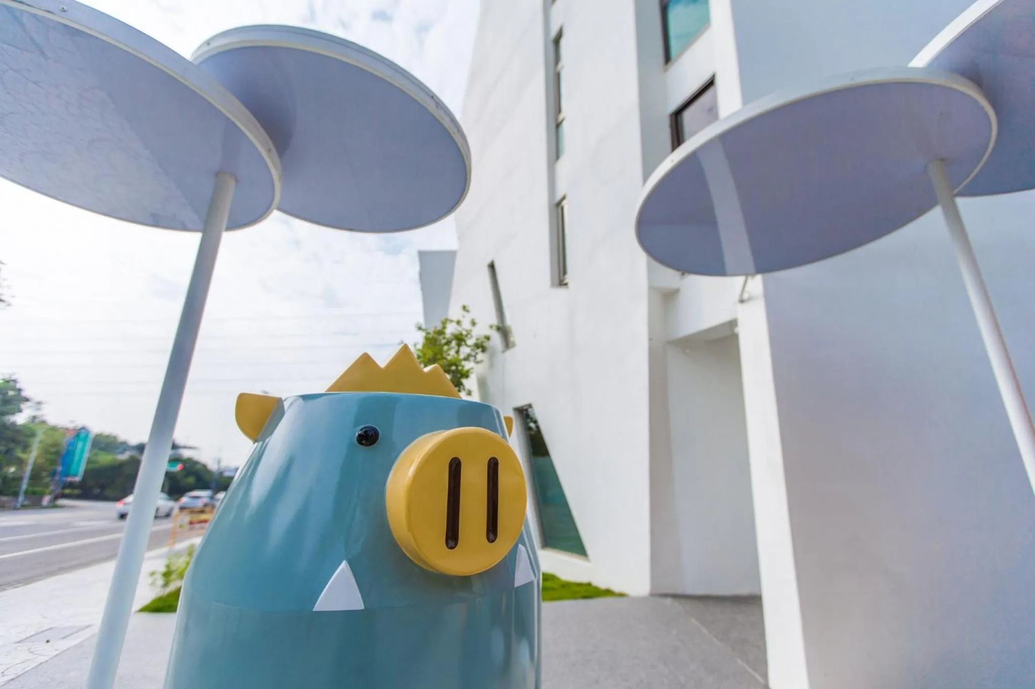 Facade/entrance in Sun Dialogue Hotel-By Cosmos Creation