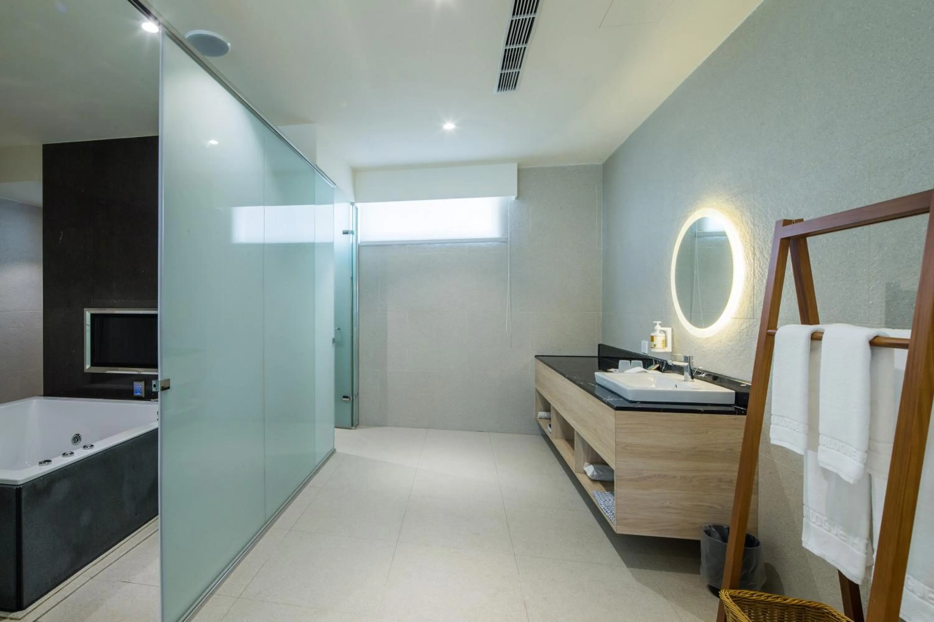 Bathroom, Bed in Sun Dialogue Hotel-By Cosmos Creation