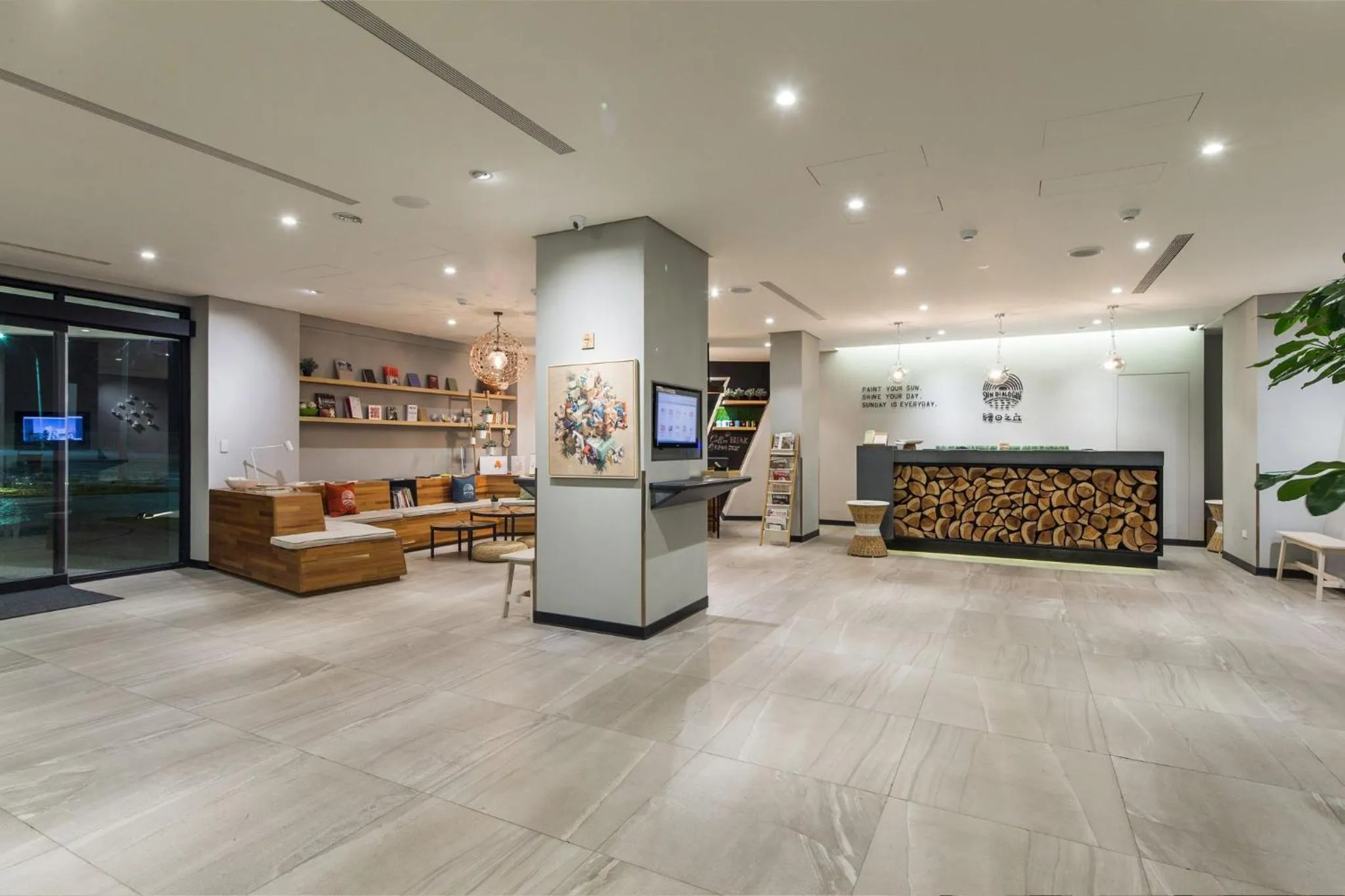 Lobby or reception in Sun Dialogue Hotel-By Cosmos Creation