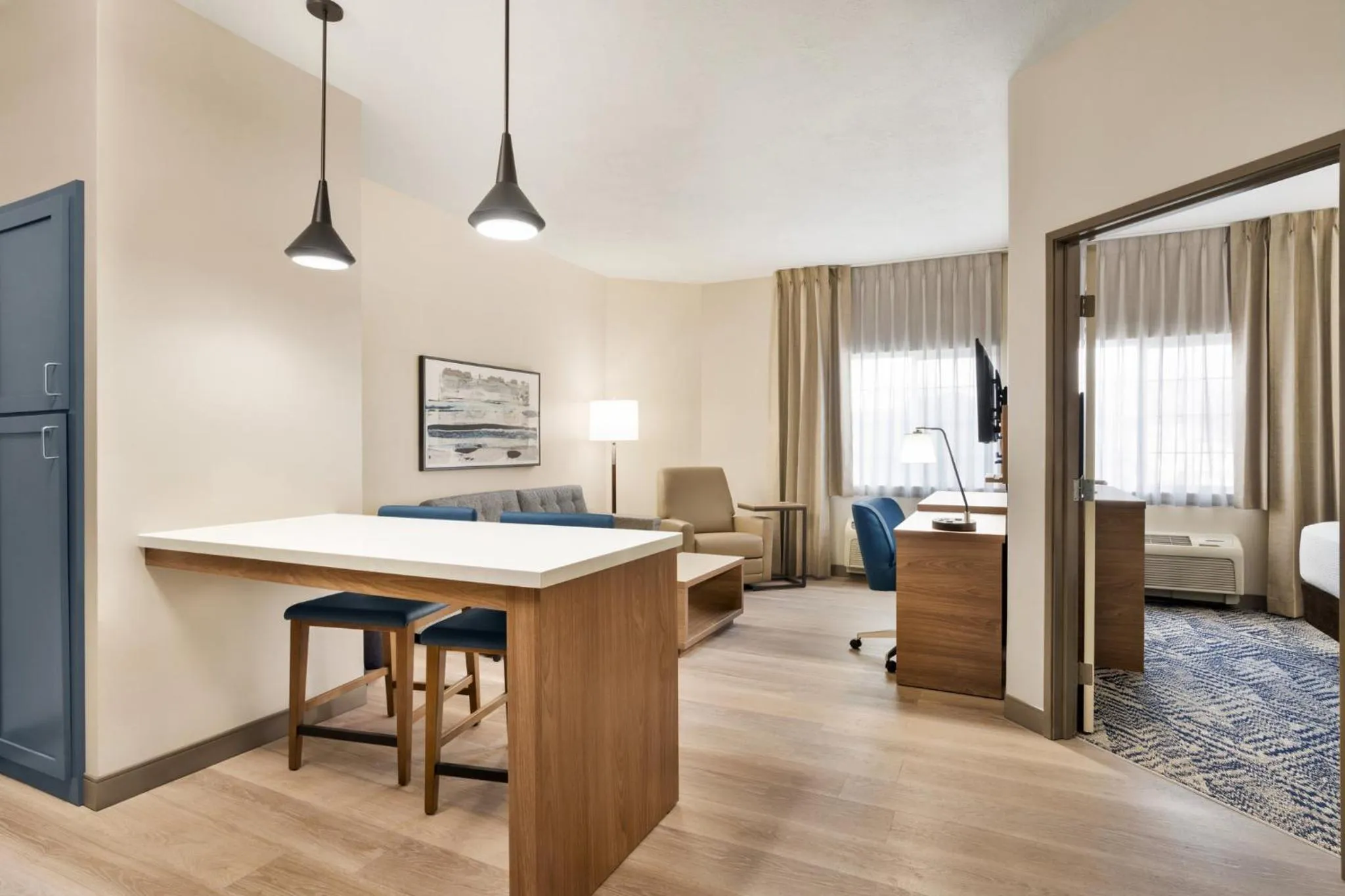 Photo of the whole room, Bed in Candlewood Suites Boise-Meridian by IHG