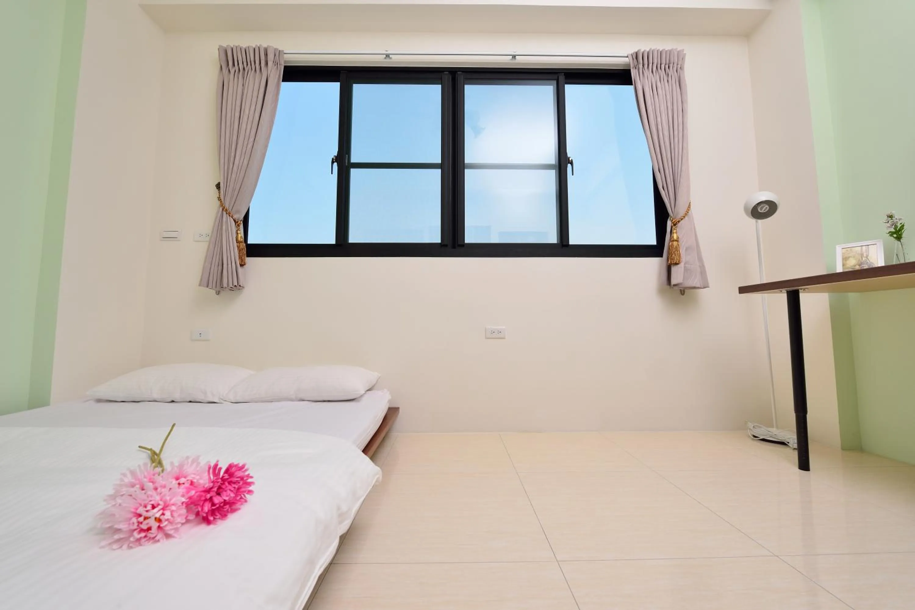 Bed in STSP Guest House