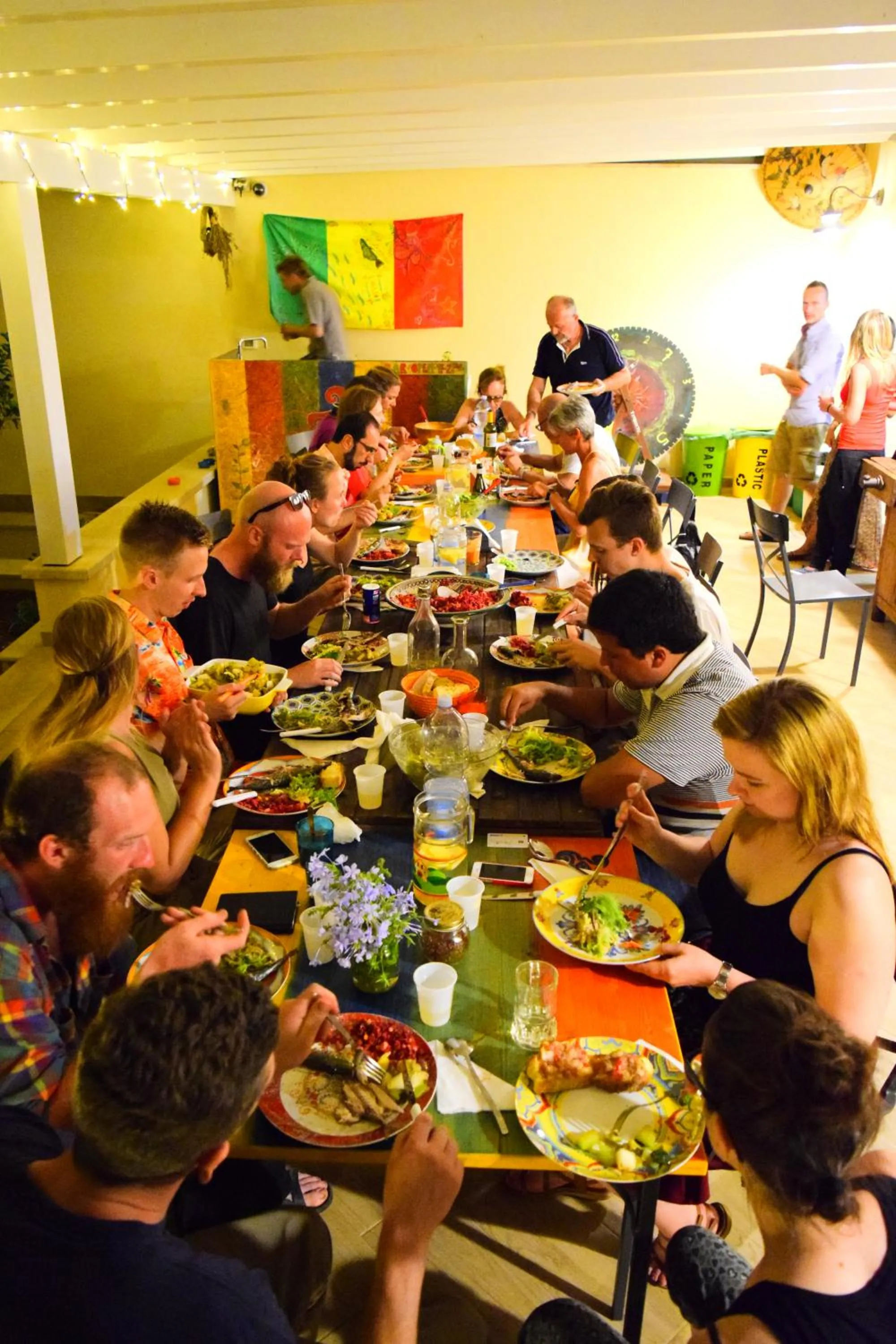 Food and drinks in Timbuktu Hostel