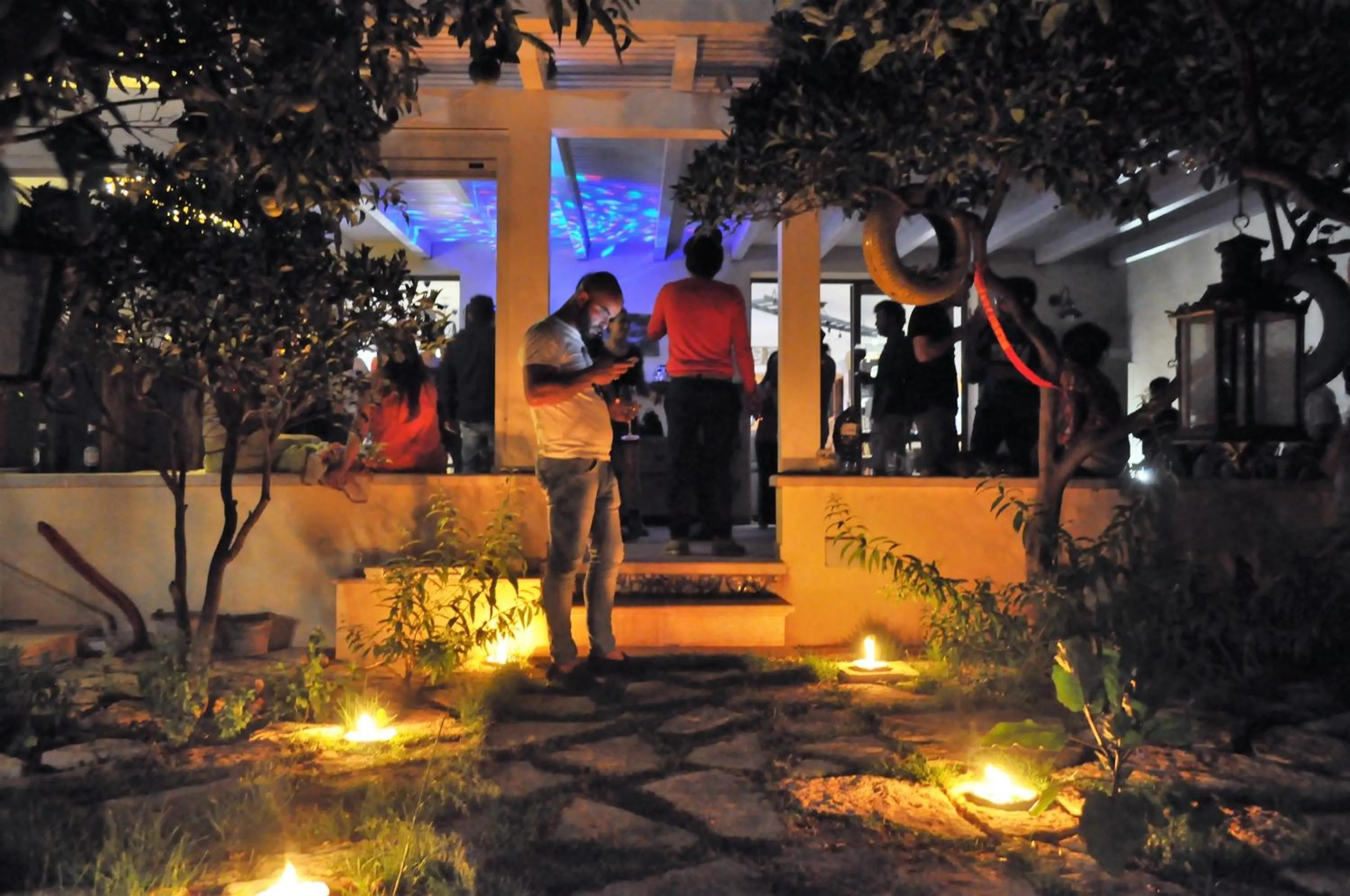 Garden in Timbuktu Hostel