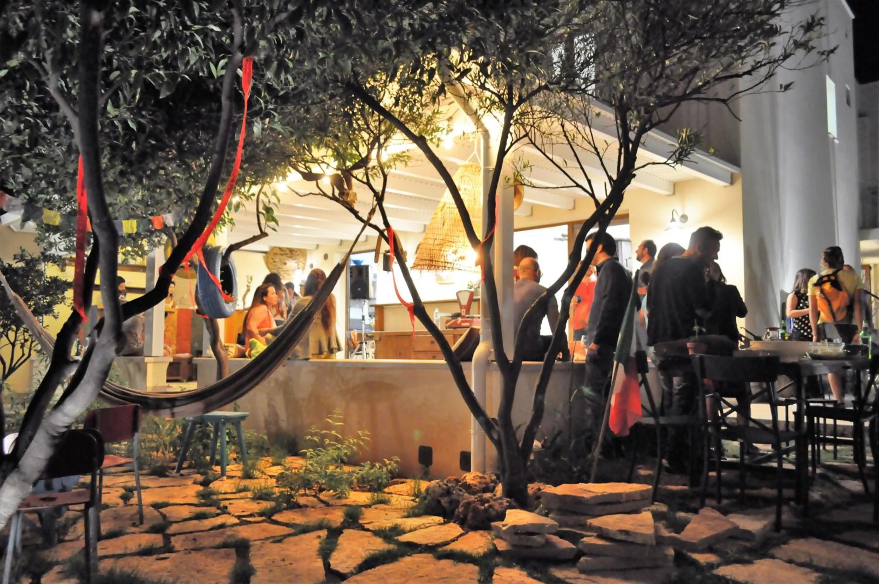 Garden in Timbuktu Hostel