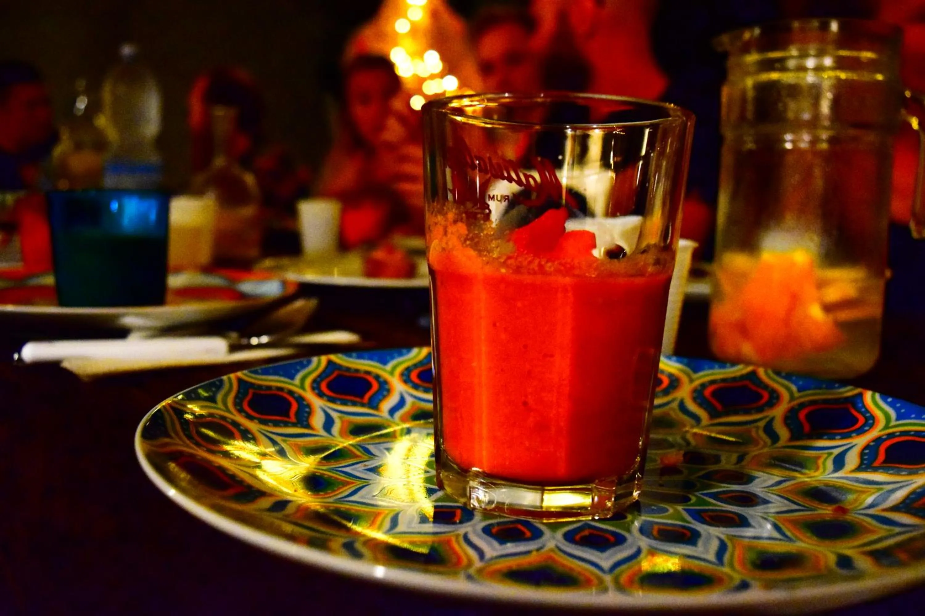 Food and drinks in Timbuktu Hostel