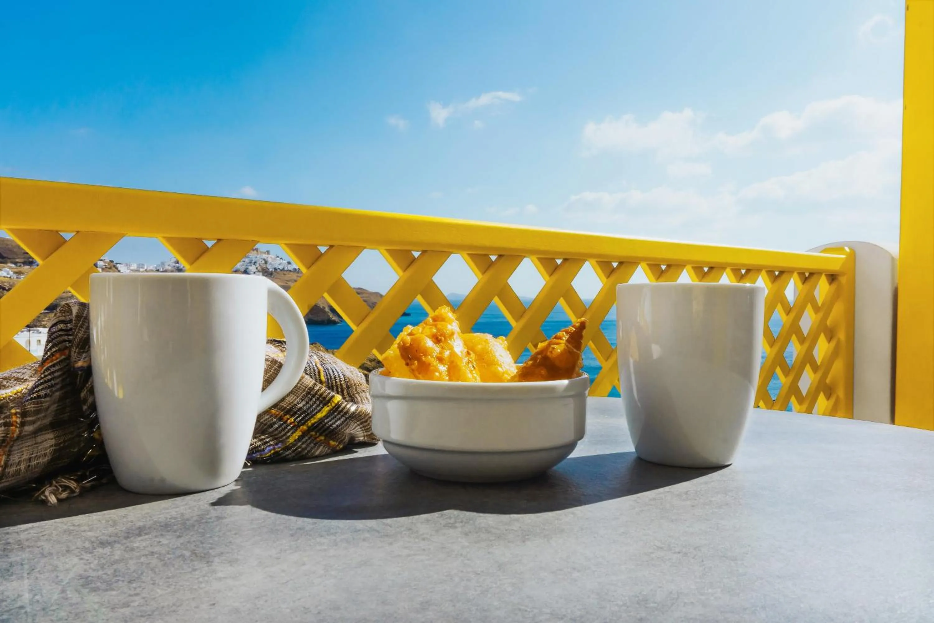 Balcony/Terrace in Aelia Apartments & Suites