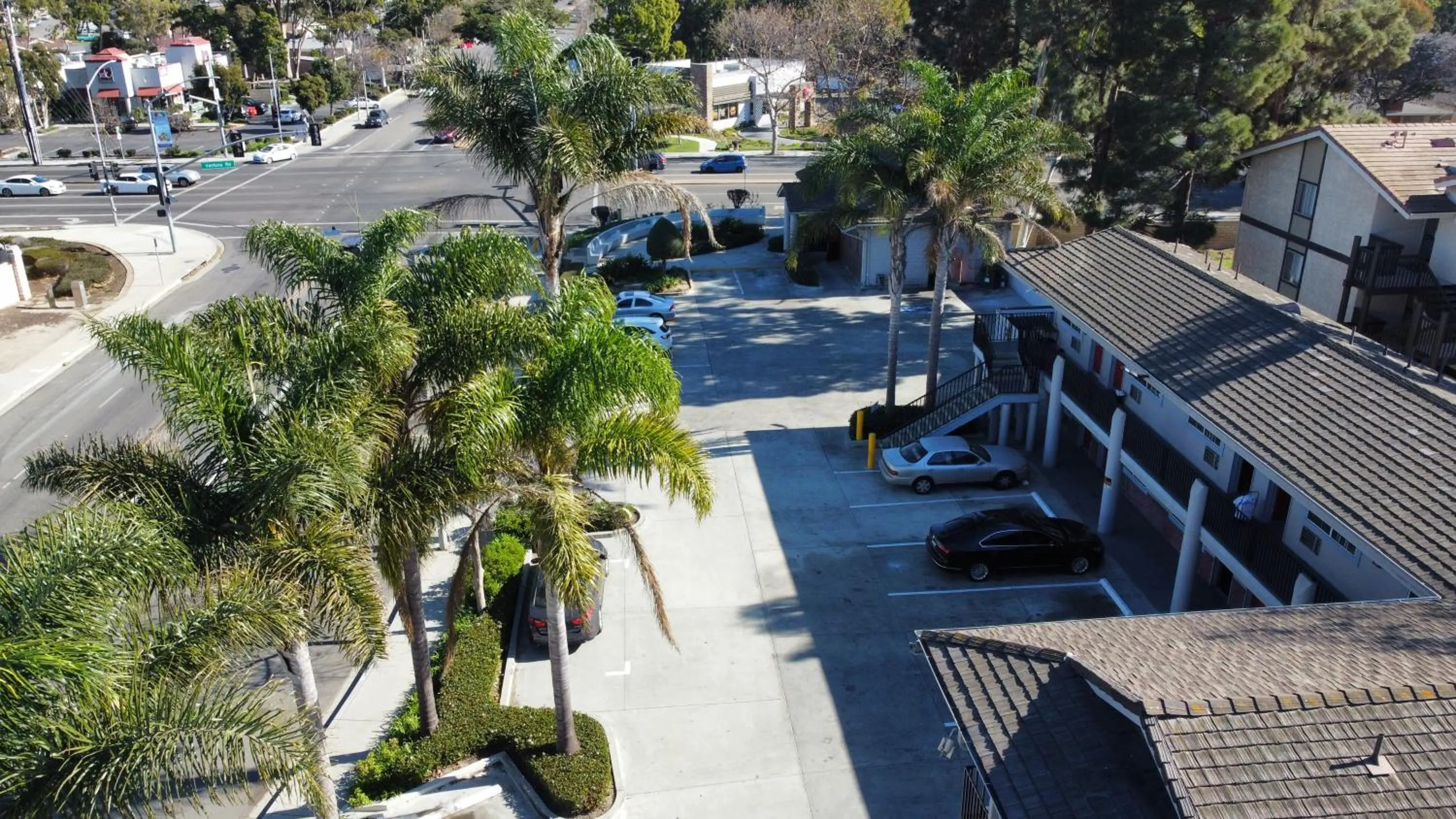 Balcony/Terrace in Americas Best Value Inn Oxnard-Port Hueneme