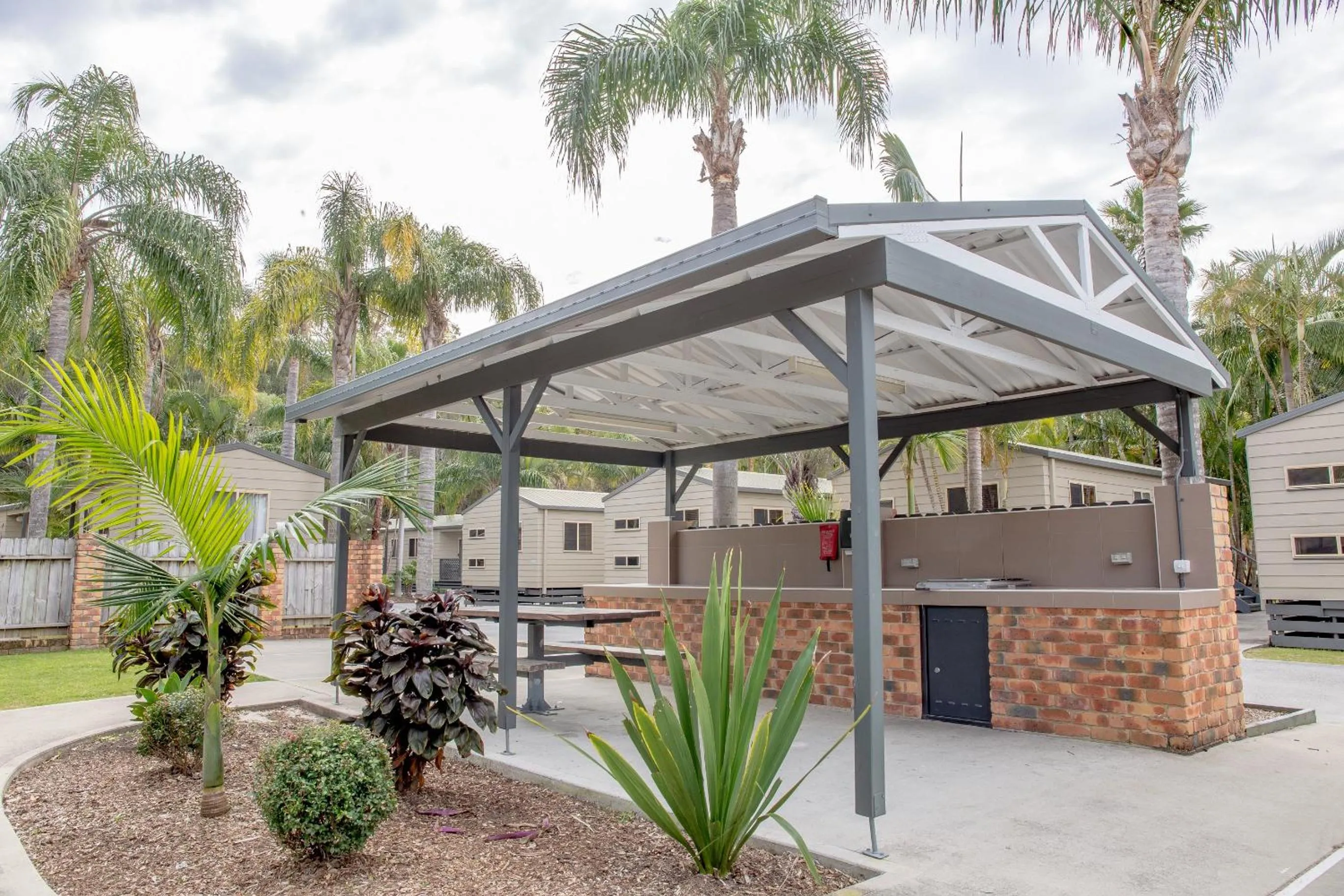 Property building in NRMA Blue Dolphin Yamba Holiday Resort