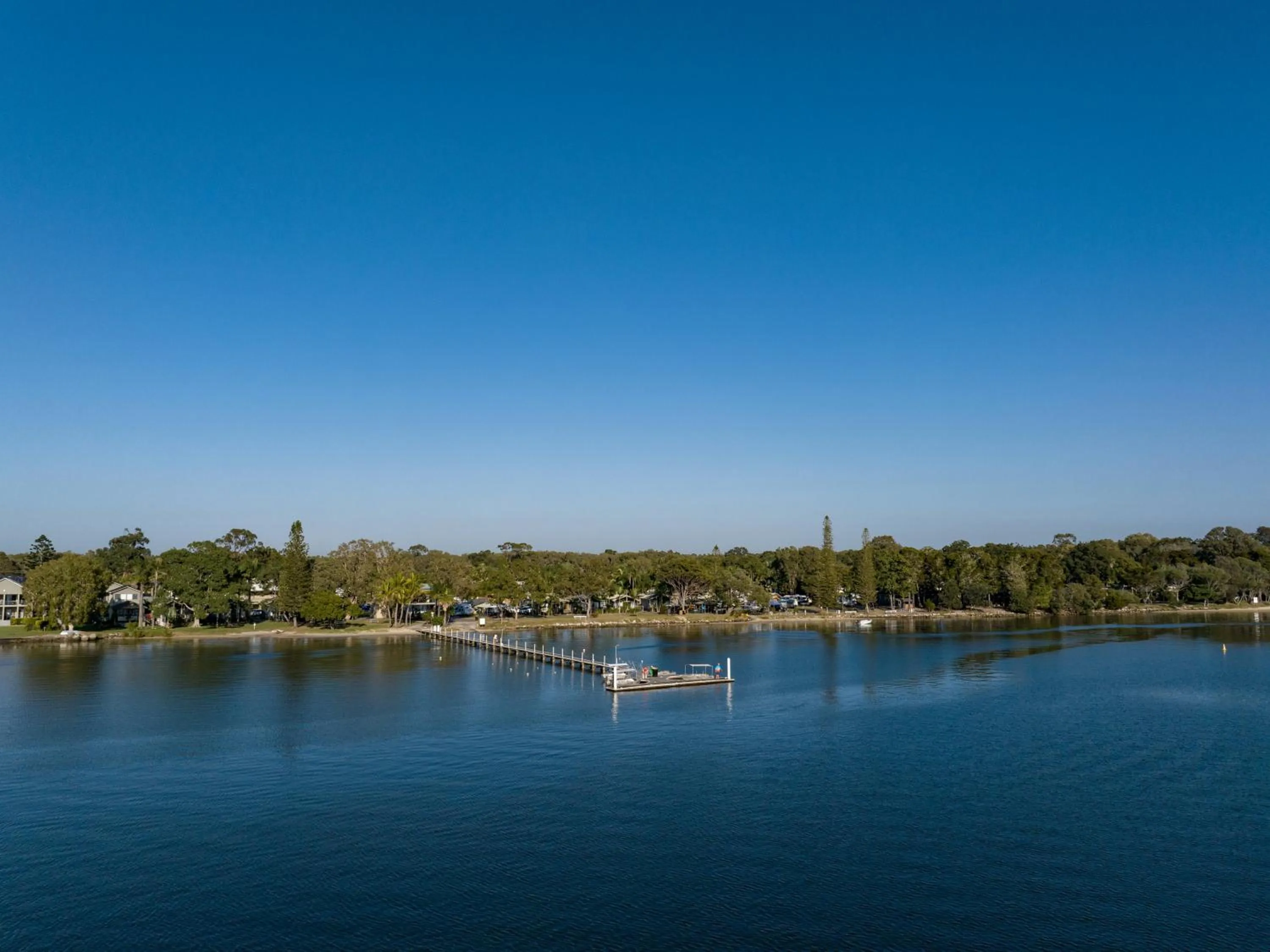 Natural landscape in NRMA Blue Dolphin Yamba Holiday Resort