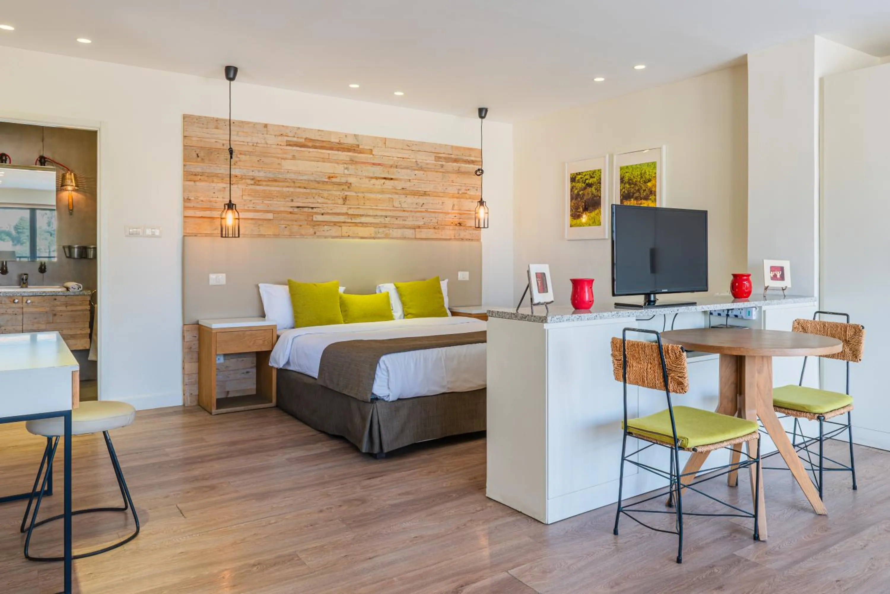 Bed in Wild Jordan Center