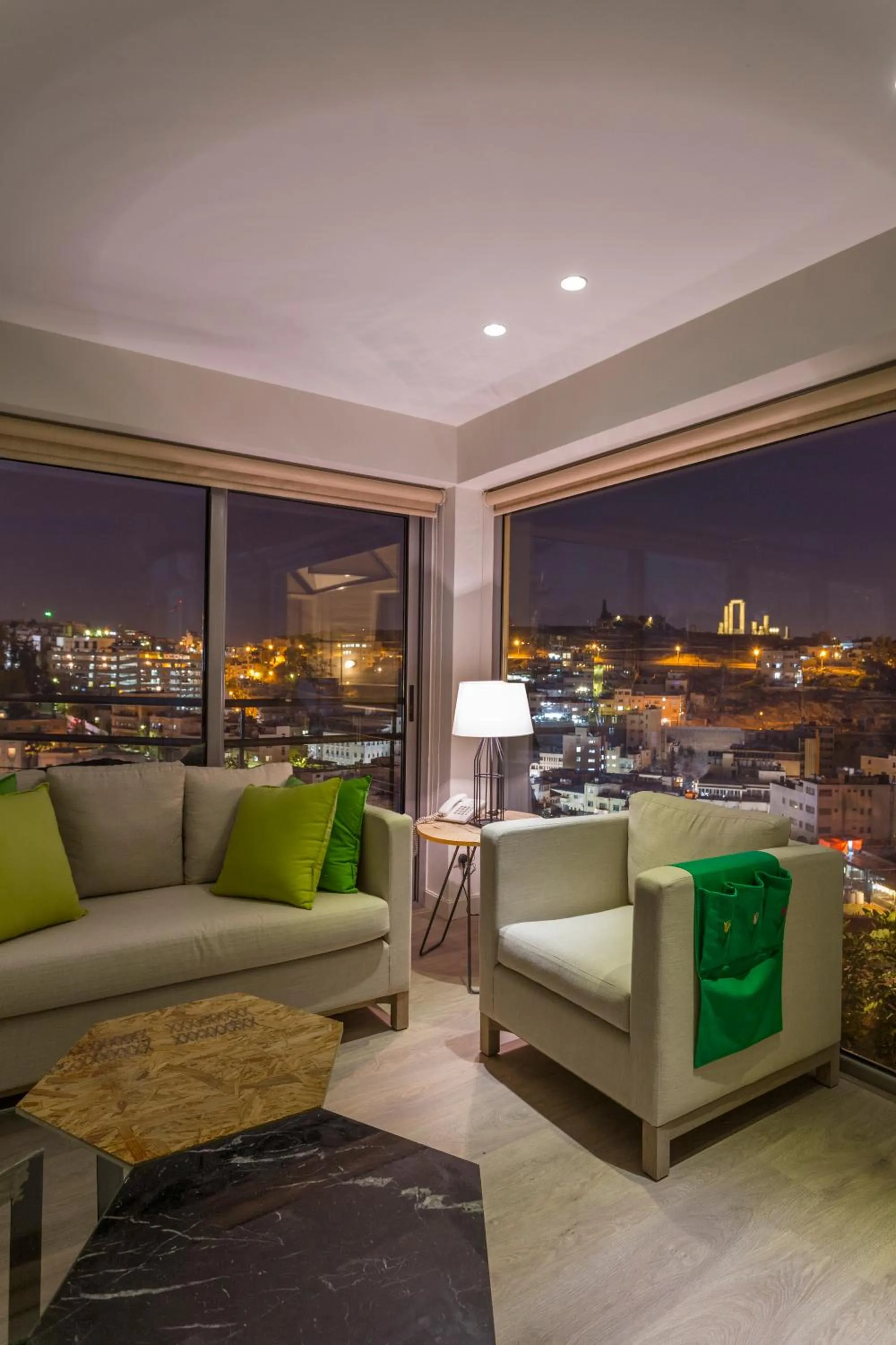 Living room in Wild Jordan Center