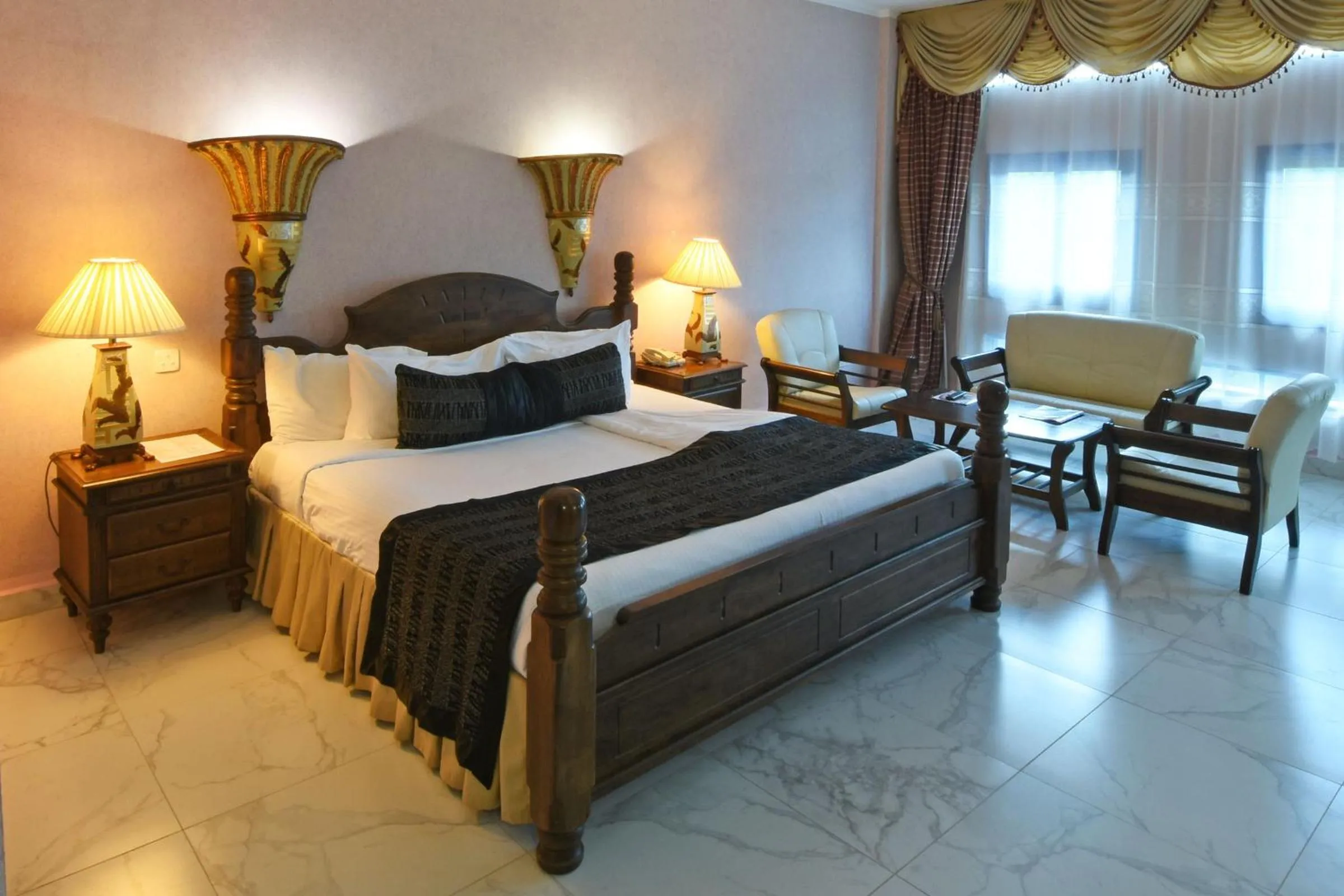 Bed in Imperial Resort Beach Hotel