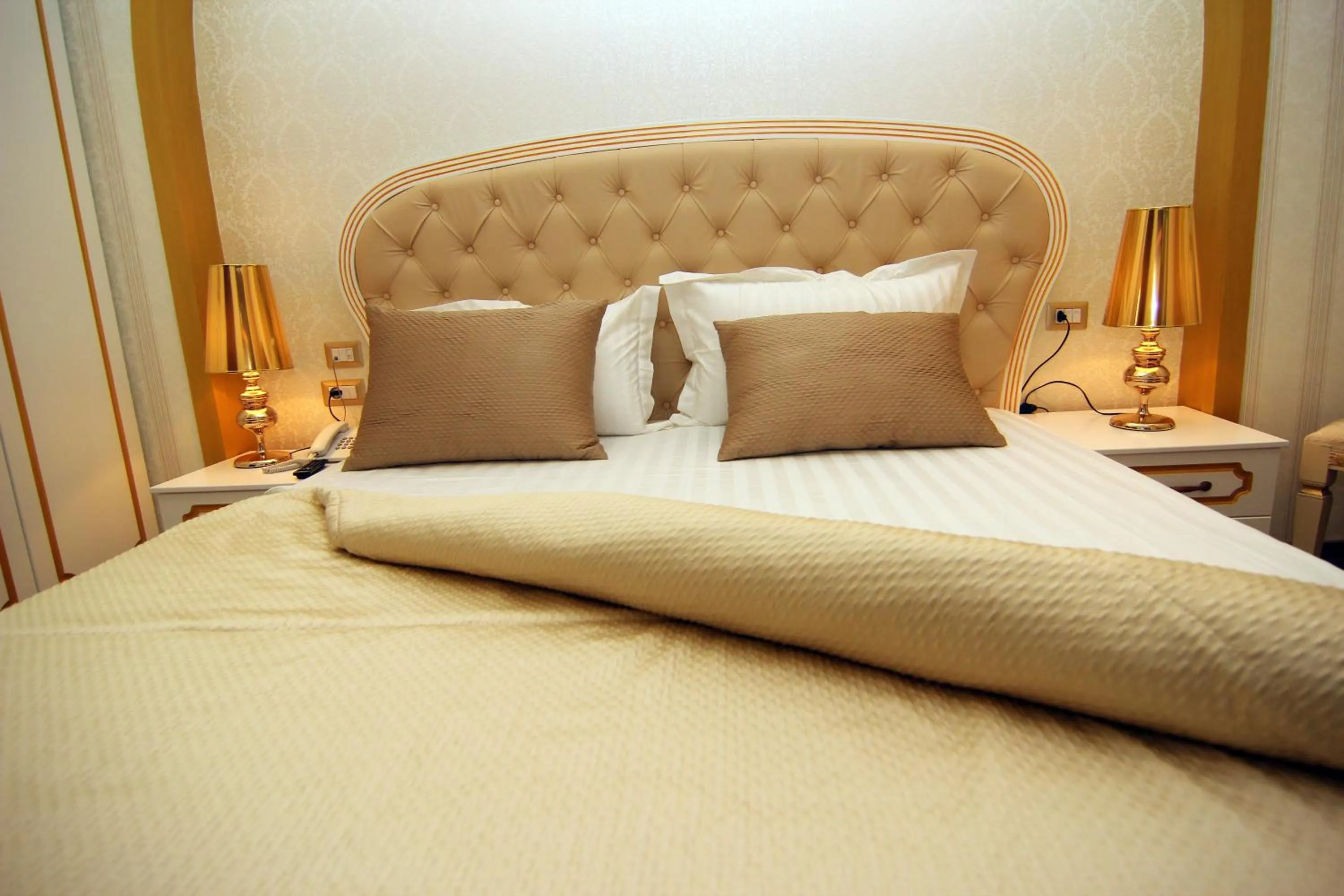 Bed in Hotel Boutique Restaurant Gloria