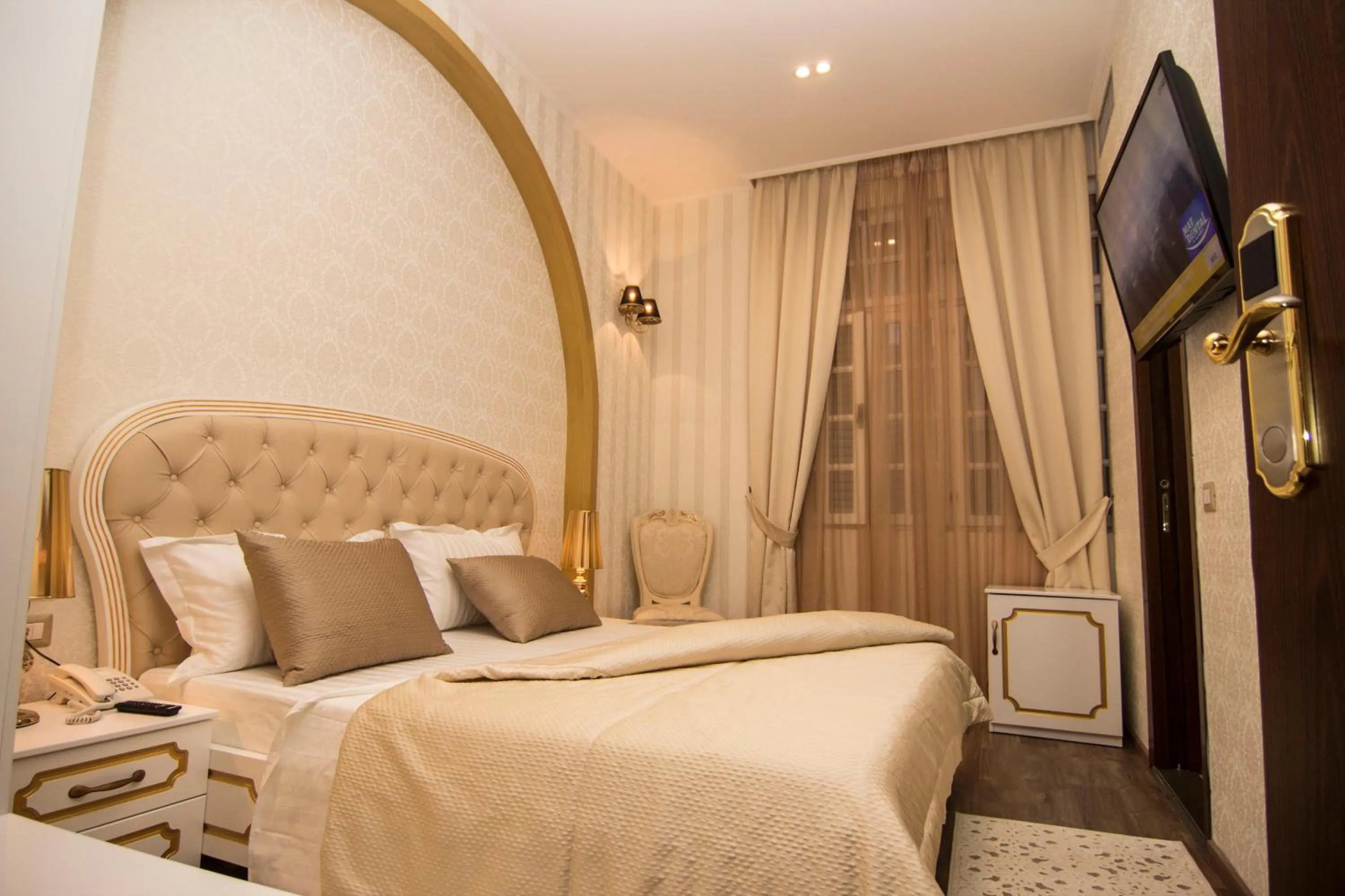 Bed in Hotel Boutique Restaurant Gloria