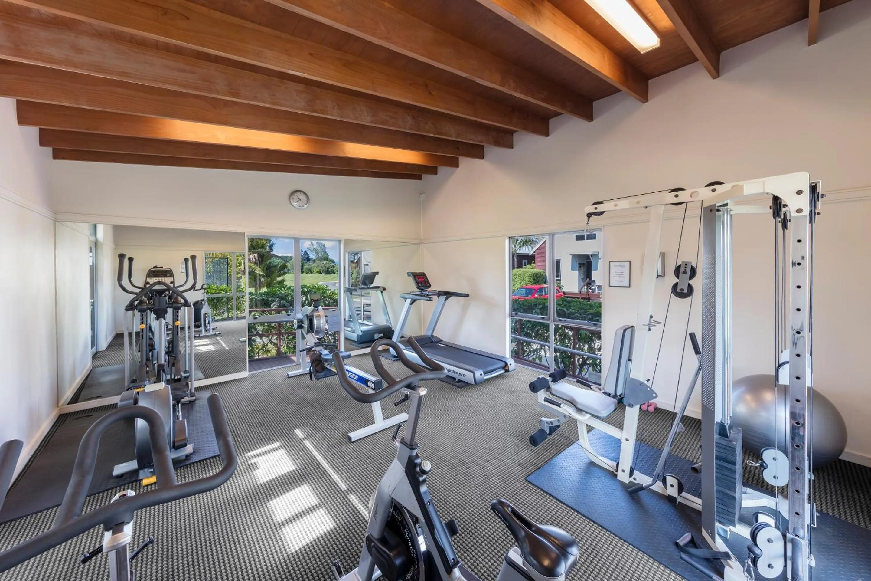 Fitness centre/facilities in Ramada Resort By Wyndham Rotorua Marama
