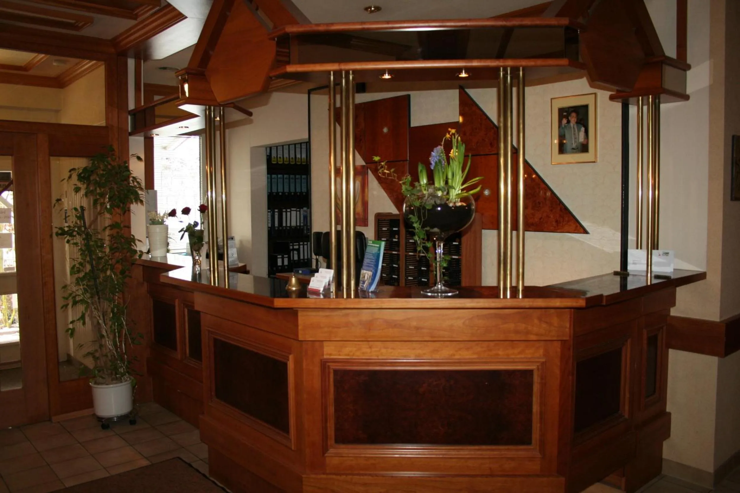 Lobby or reception in Hotel Shawi Erzhausen