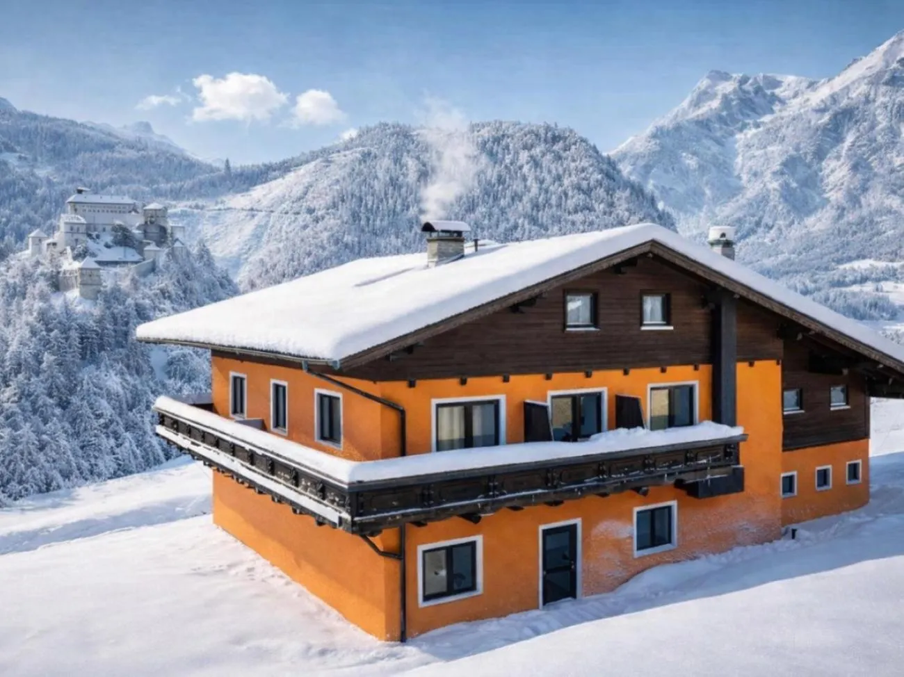 Property building in Der Burgblick-Adults Only